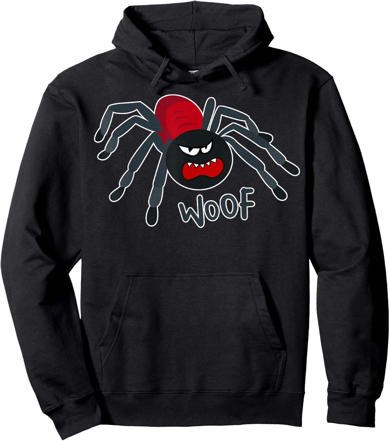 Barking Spider | Halloween Apparel for Dog Lovers Men Women Kids Hoodie - Hoodie | Black