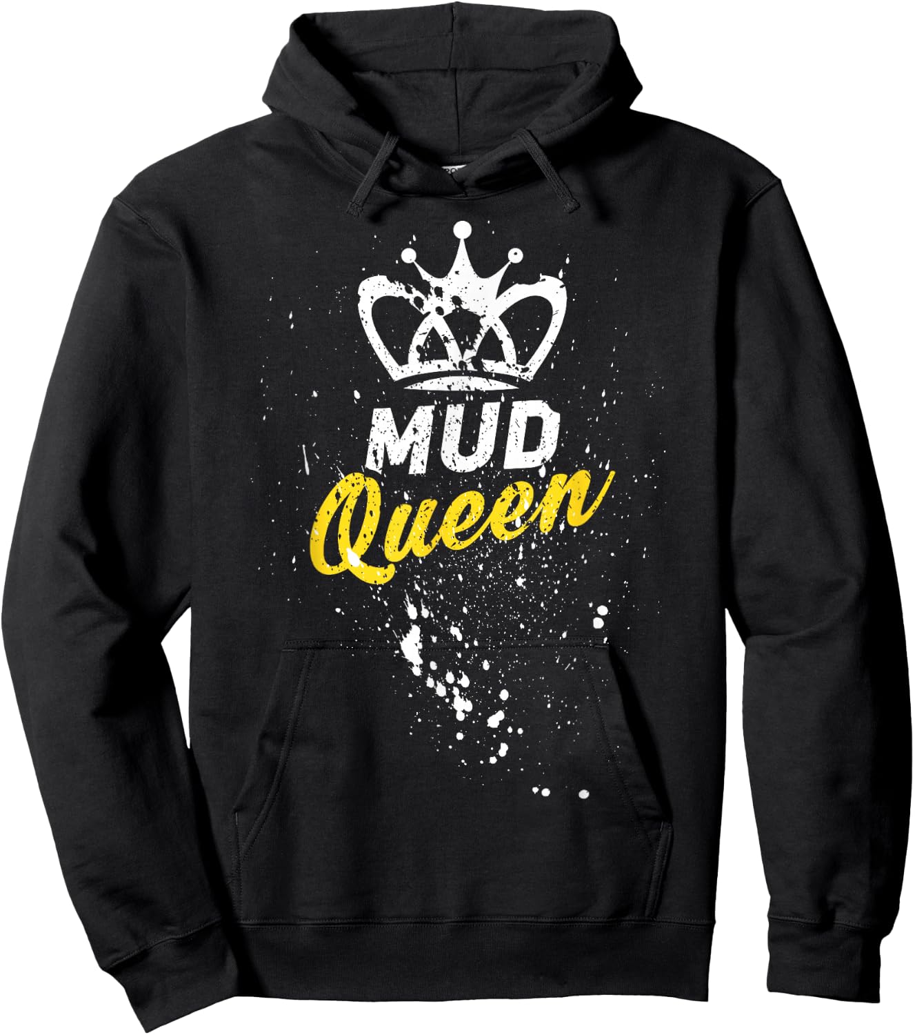 Mud Queen Funny Accessories Women ATV 4-Wheeler Quad Hoodie - Hoodie | Black