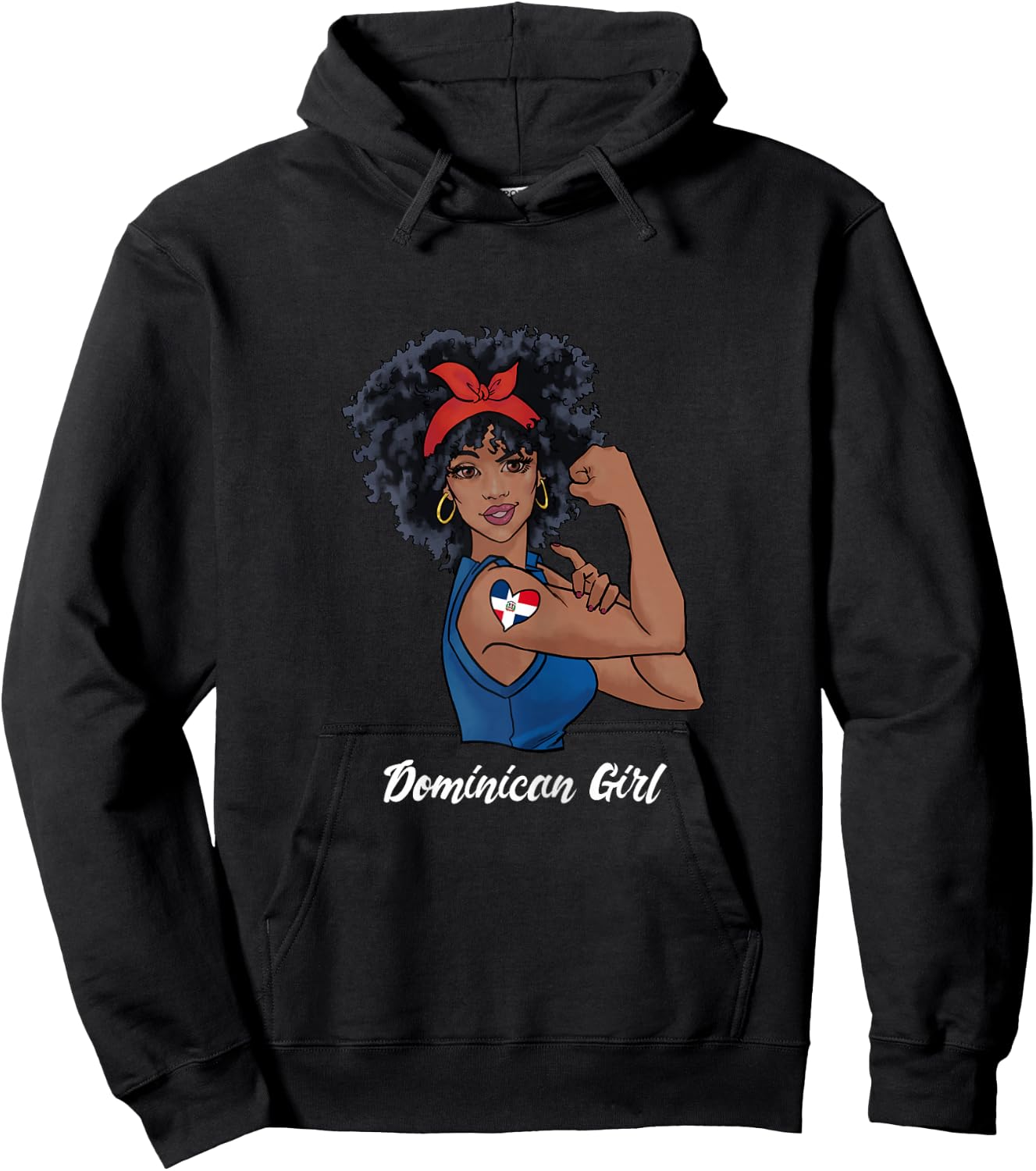 Dominican Republic Hoodie - Hoodie | Black