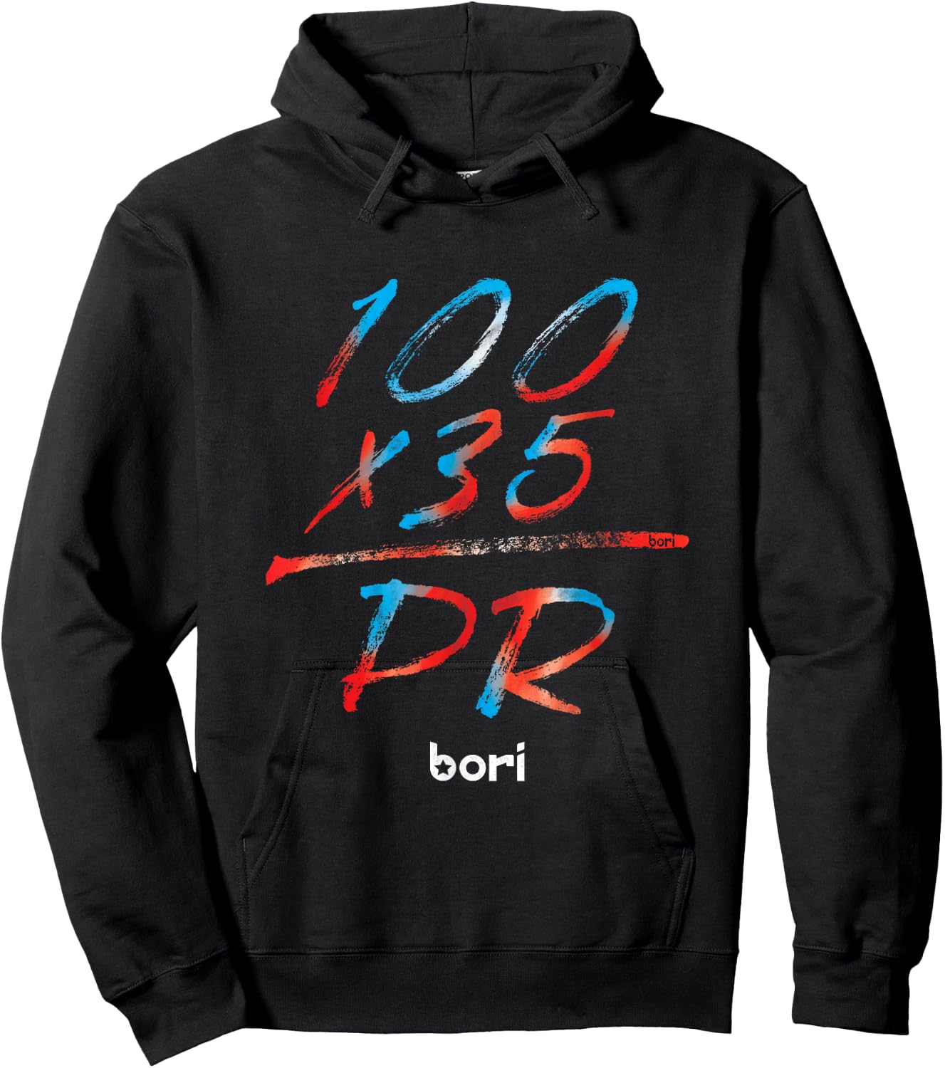 Puerto Rico 100x35 Hoodie - Hoodie | Black