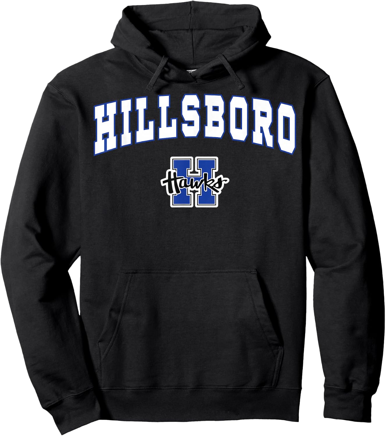 Hillsboro High School Hawks Hoodie - Hoodie | Black