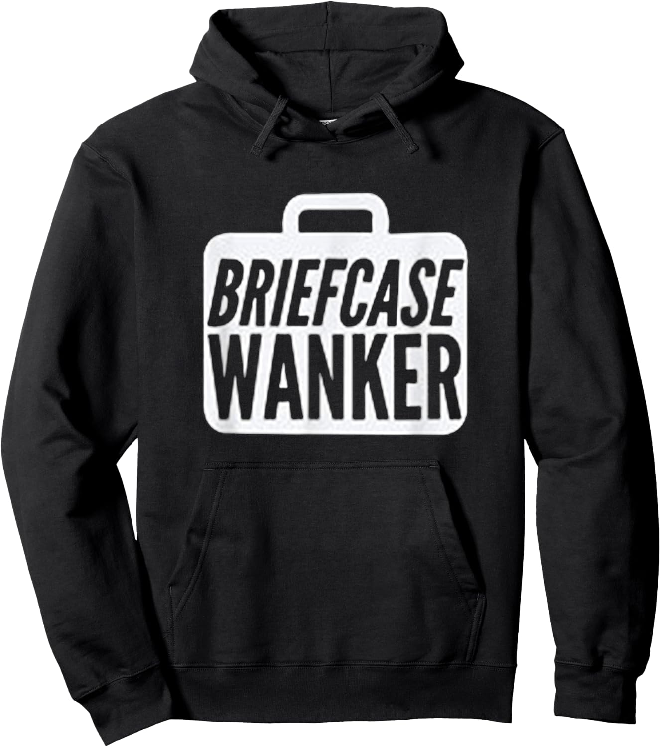 The Inbetweeners Briefcase Wanker Will Top Shirt Hoodie - Hoodie | Black