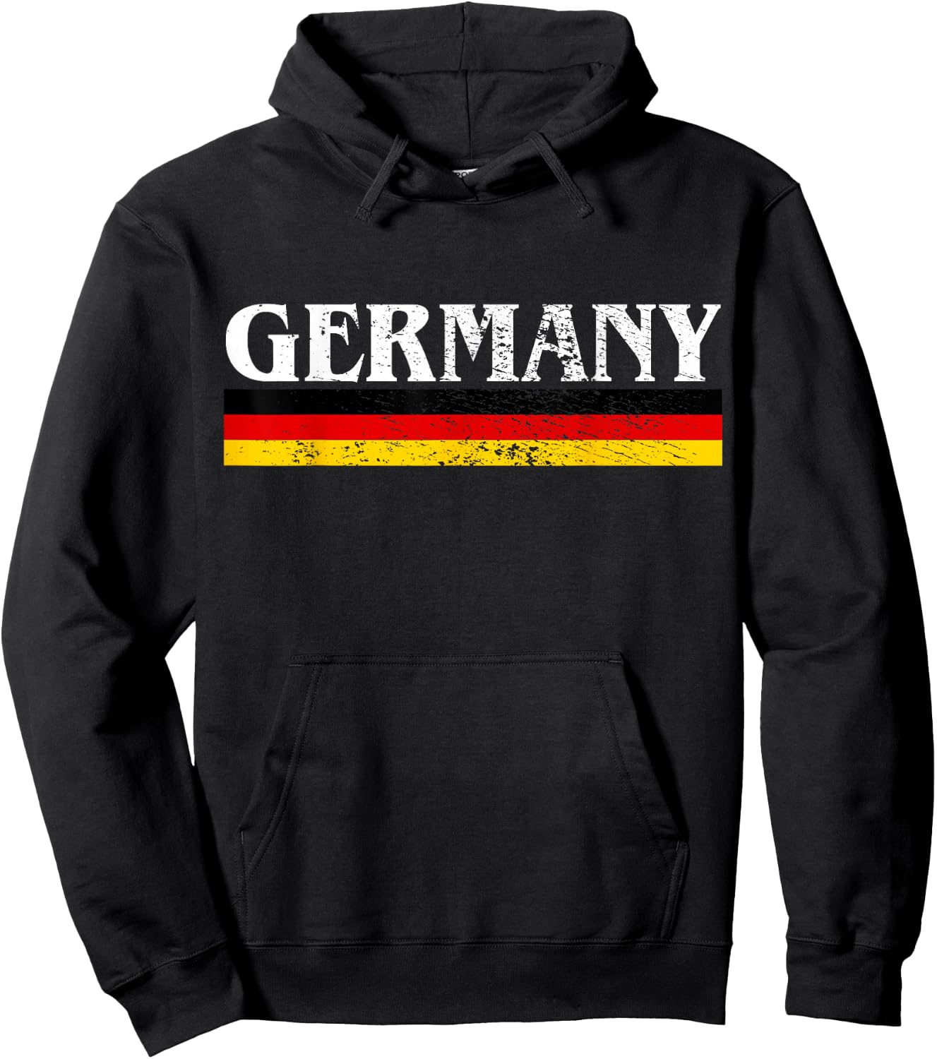Germany Vintage Hoodie - Hoodie | Black