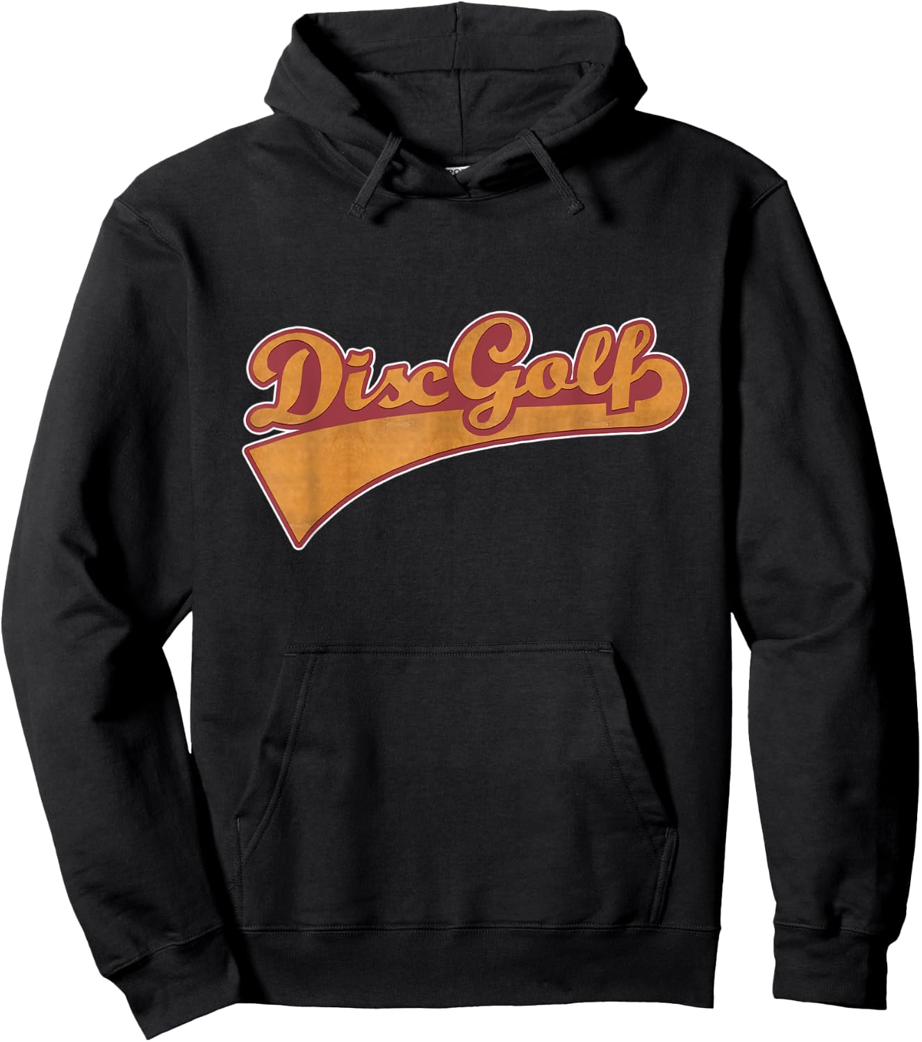 Disc Gold Shirt Funny Golfing for Dad and Mom Hoodie - Hoodie | Black