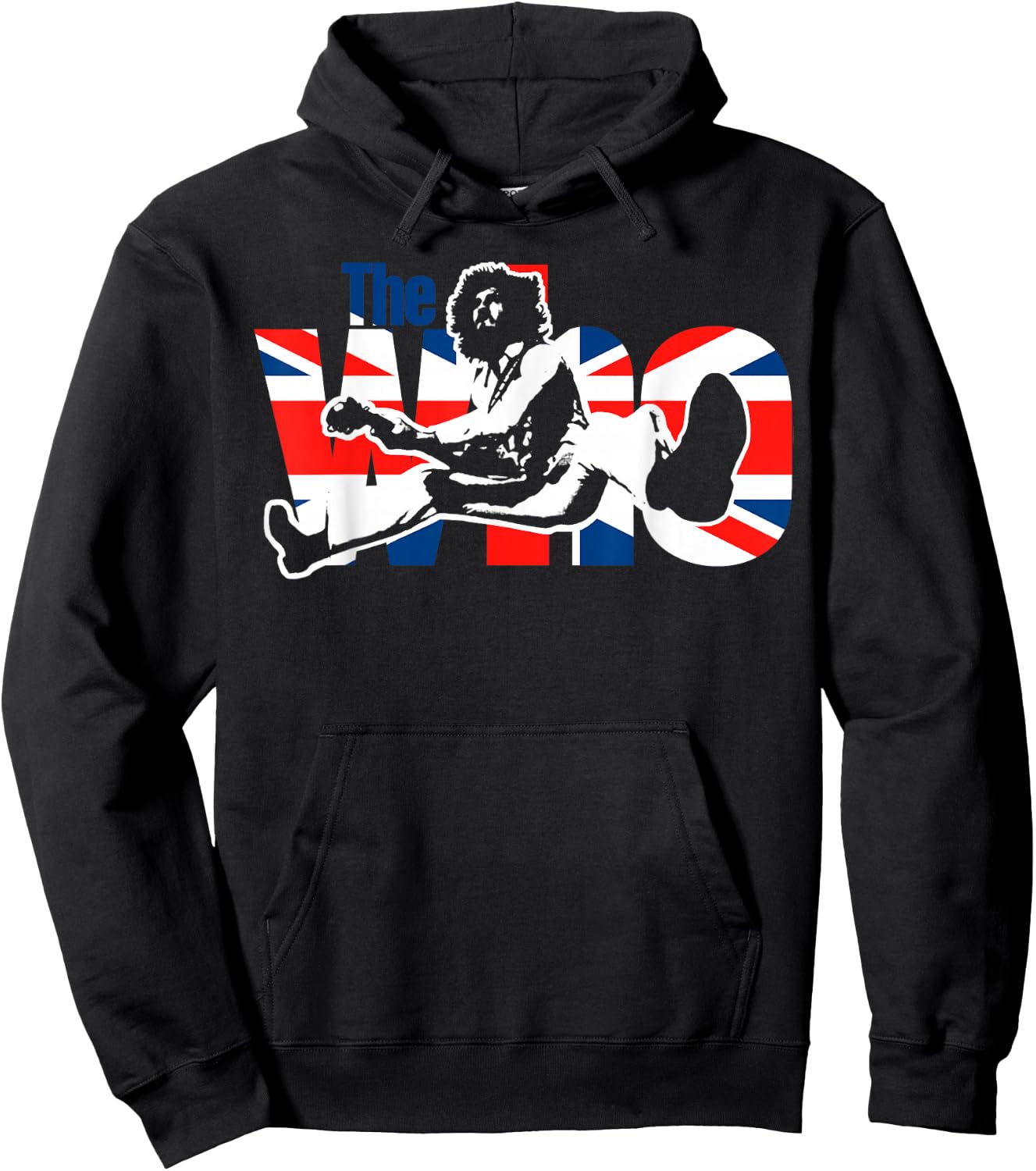 The Who Official Pete Logo Rearrange Hoodie - Hoodie | Black
