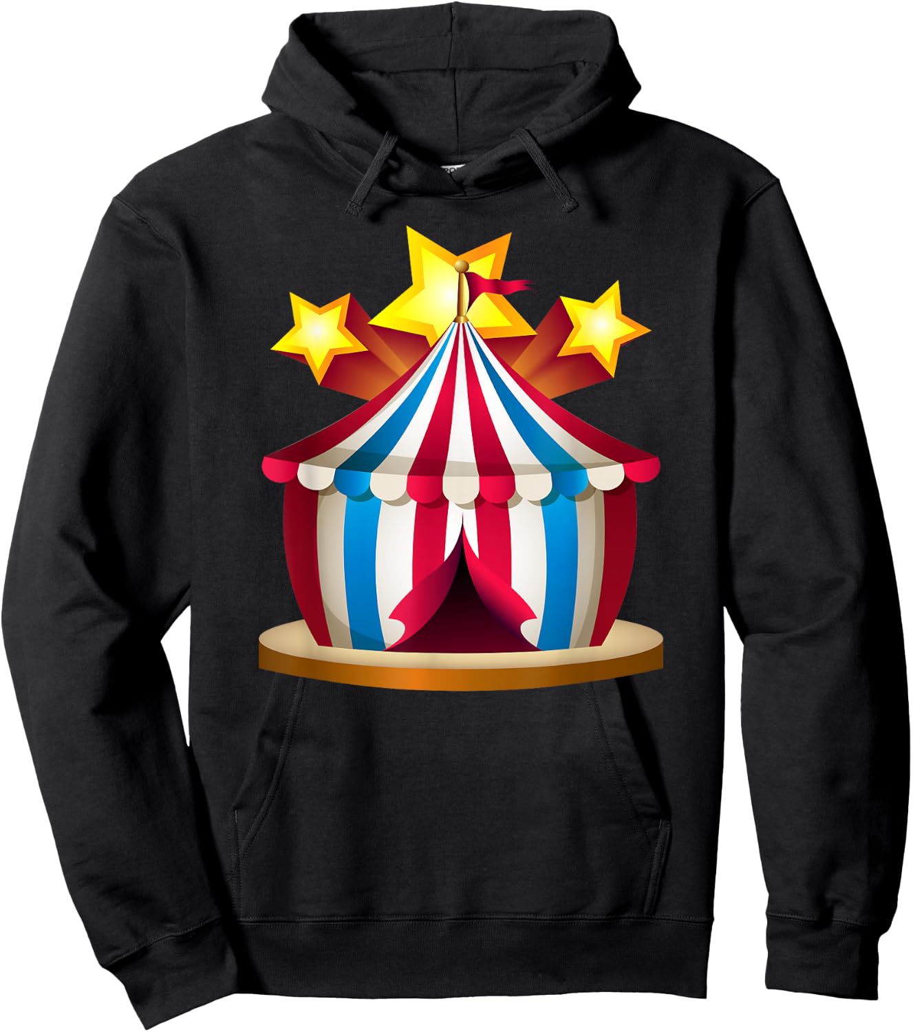 Circus Tent For Event Staff and Kids Hoodie - Hoodie | Black