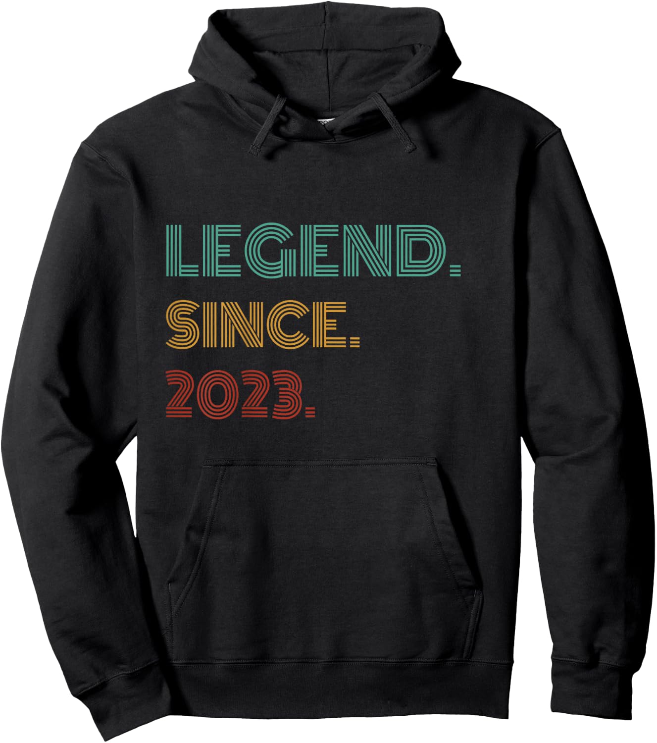Kids 3 Years Old Legend Since 2023 3rd Birthday Hoodie - Hoodie | Black