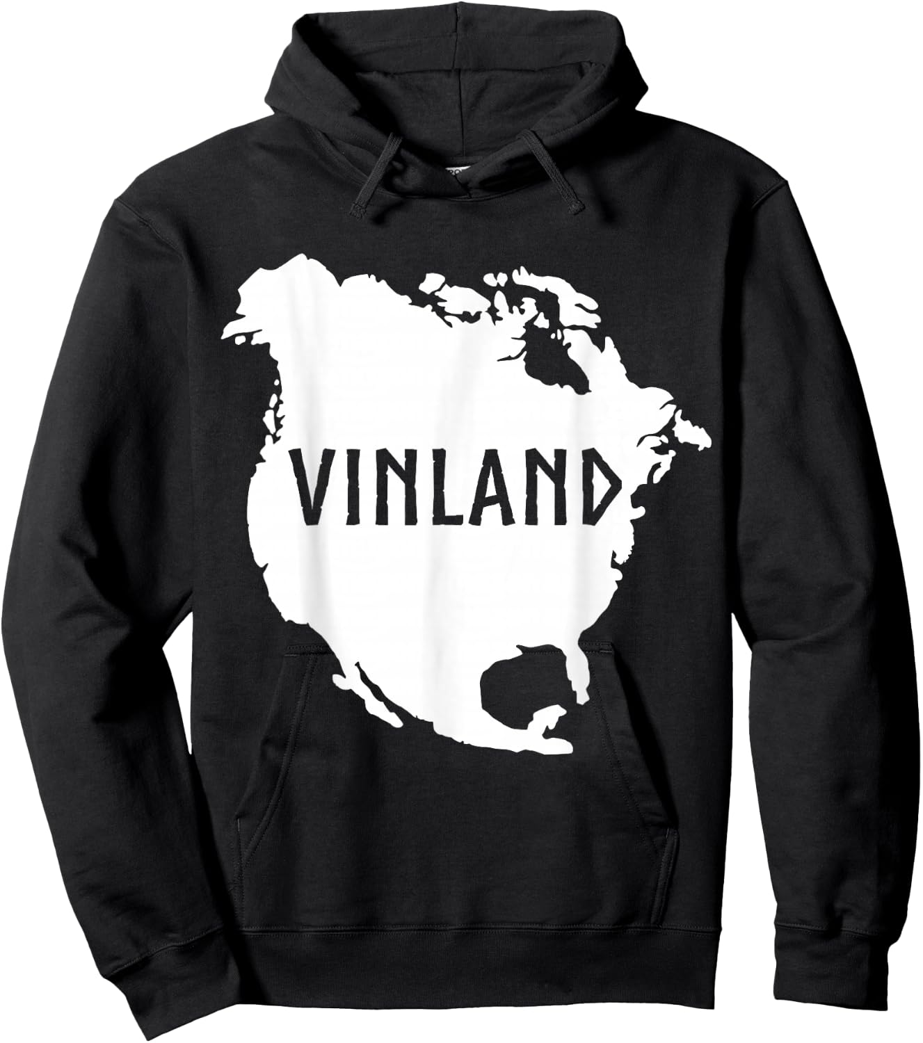 Vinland North America Viking Norse Asatru Hoodie - Hoodie | Black