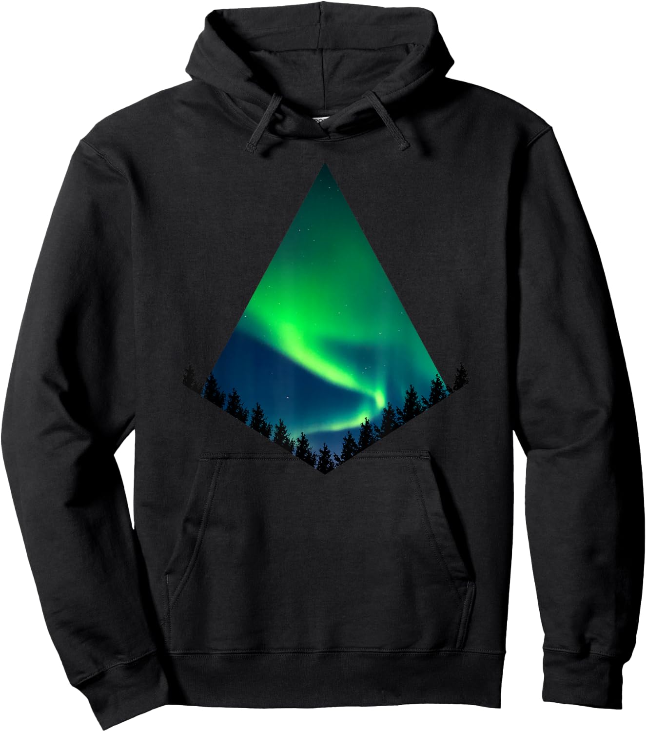 Aurora Borealis - Northern Lights Hoodie - Hoodie | Black