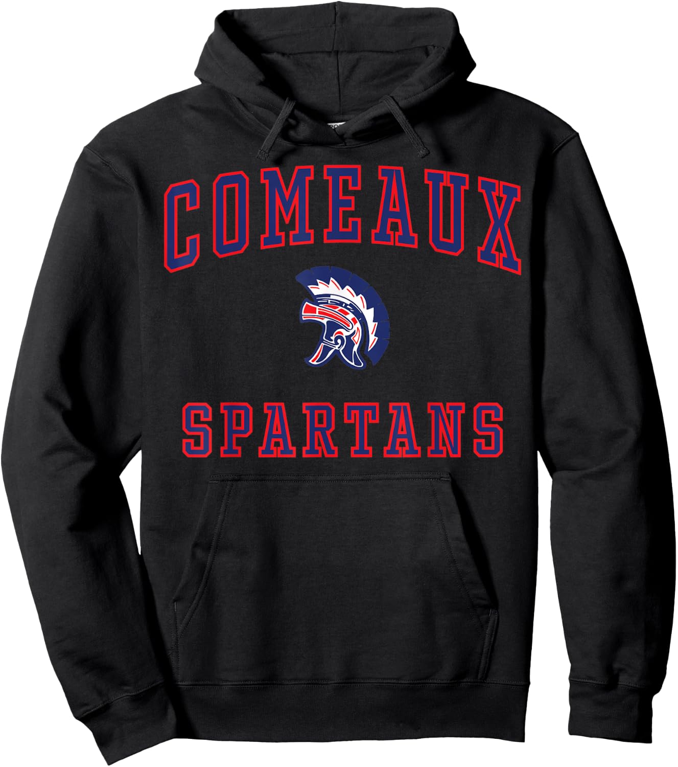 Comeaux High School Spartans C1 Hoodie - Hoodie | Black