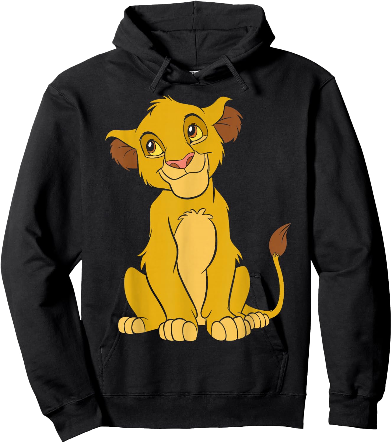 Disney The Lion King Cute Simba Hoodie - Hoodie | Black