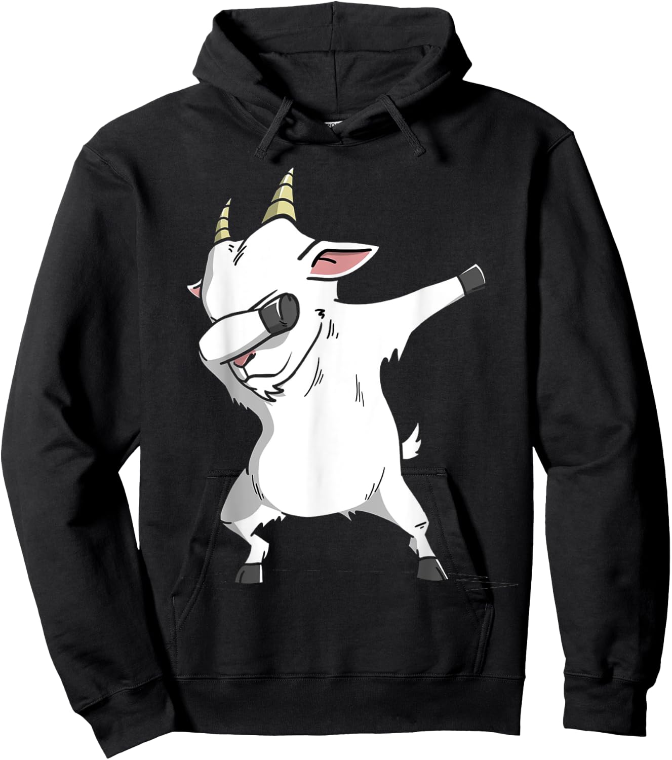 Dabbing Goat Goat Kids Costume Apparel Hoodie - Hoodie | Black