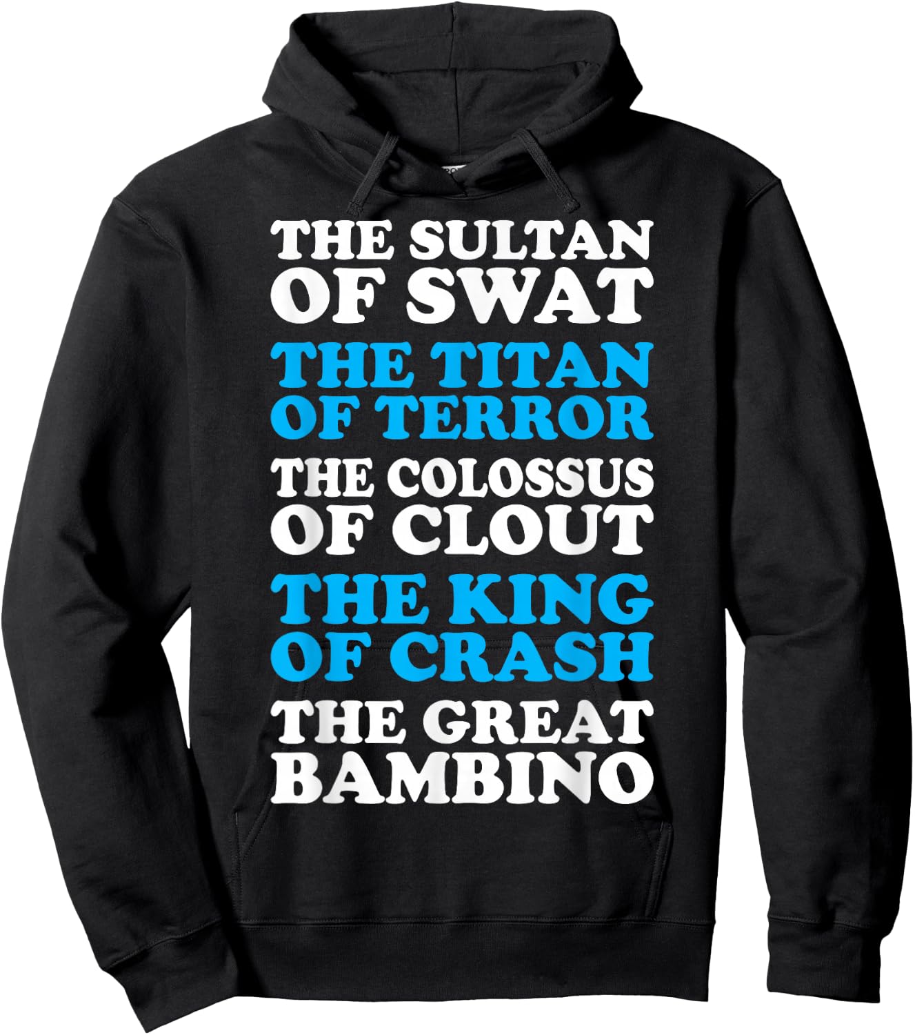 Sultan Swat Colocus Clout King Crash Great Bambino Hoodie - Hoodie | Black
