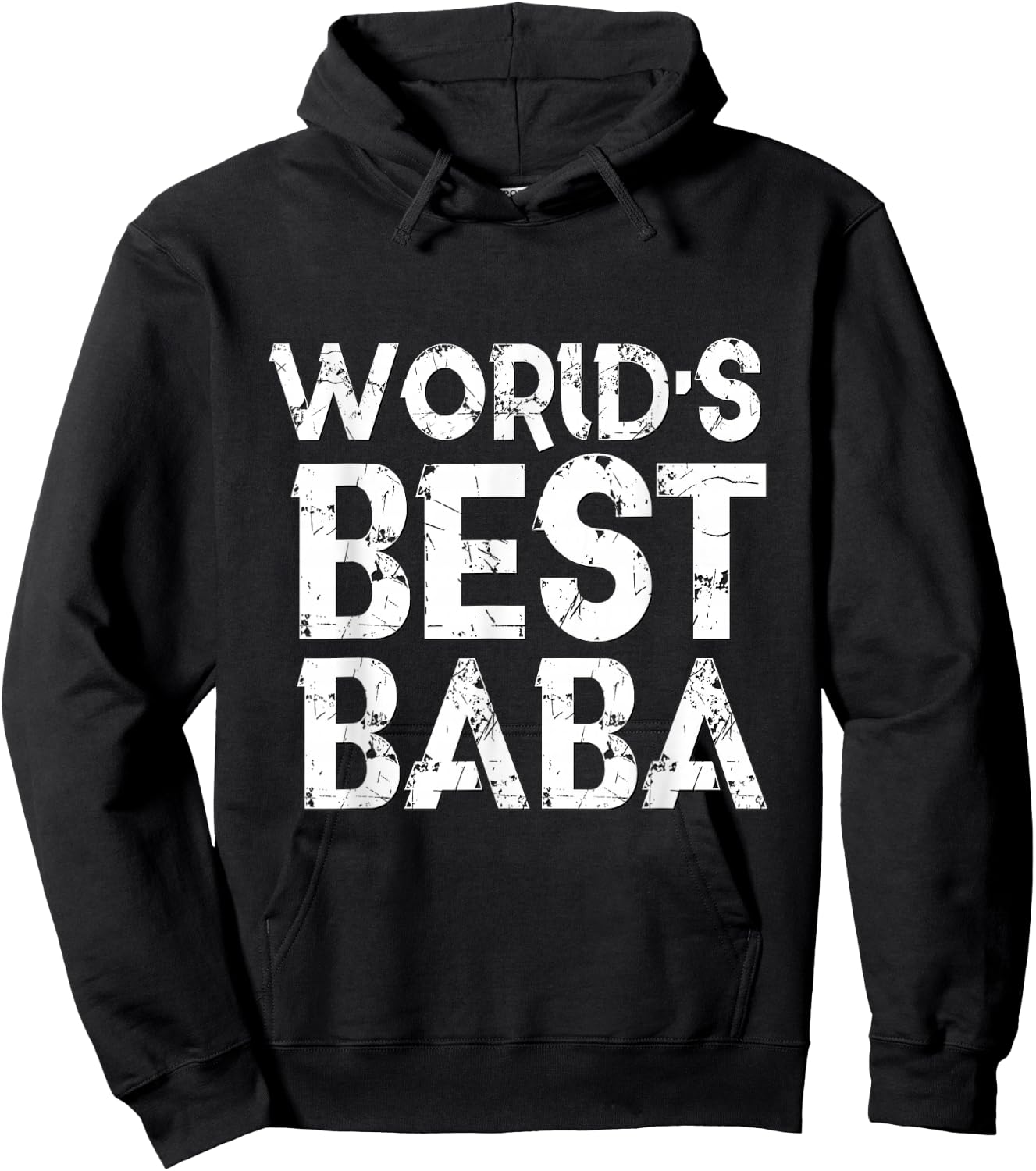 World's Best Baba Father's Day Muslim Dad Husband Hoodie - Hoodie | Black