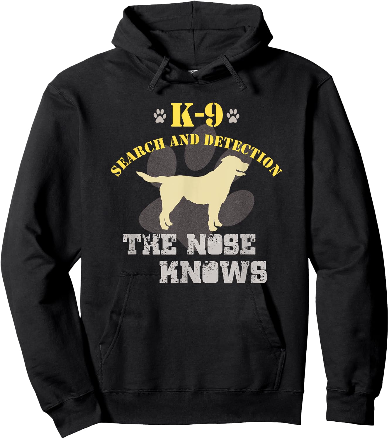 K9 Detection Dog | Labrador Retriever Hoodie - Hoodie | Black