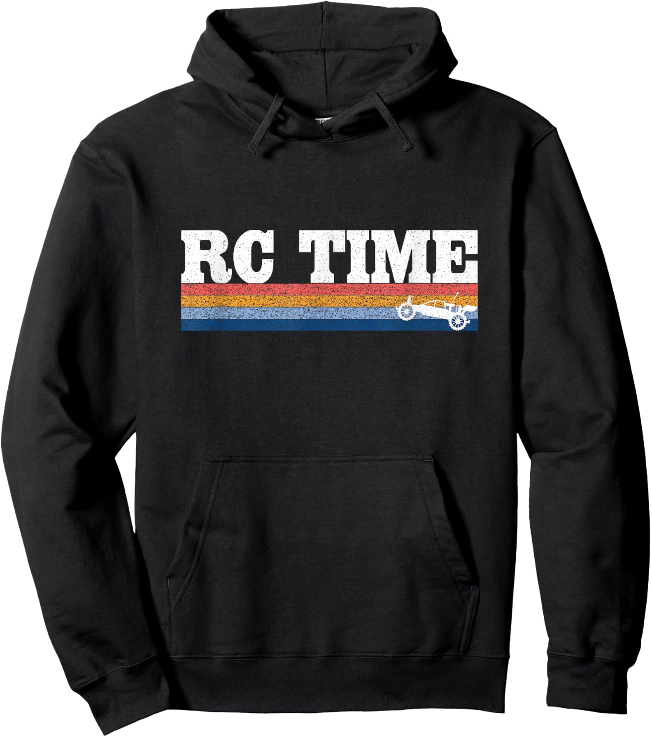 RC Car Shirt RC Time Retro Hoodie - Hoodie | Black