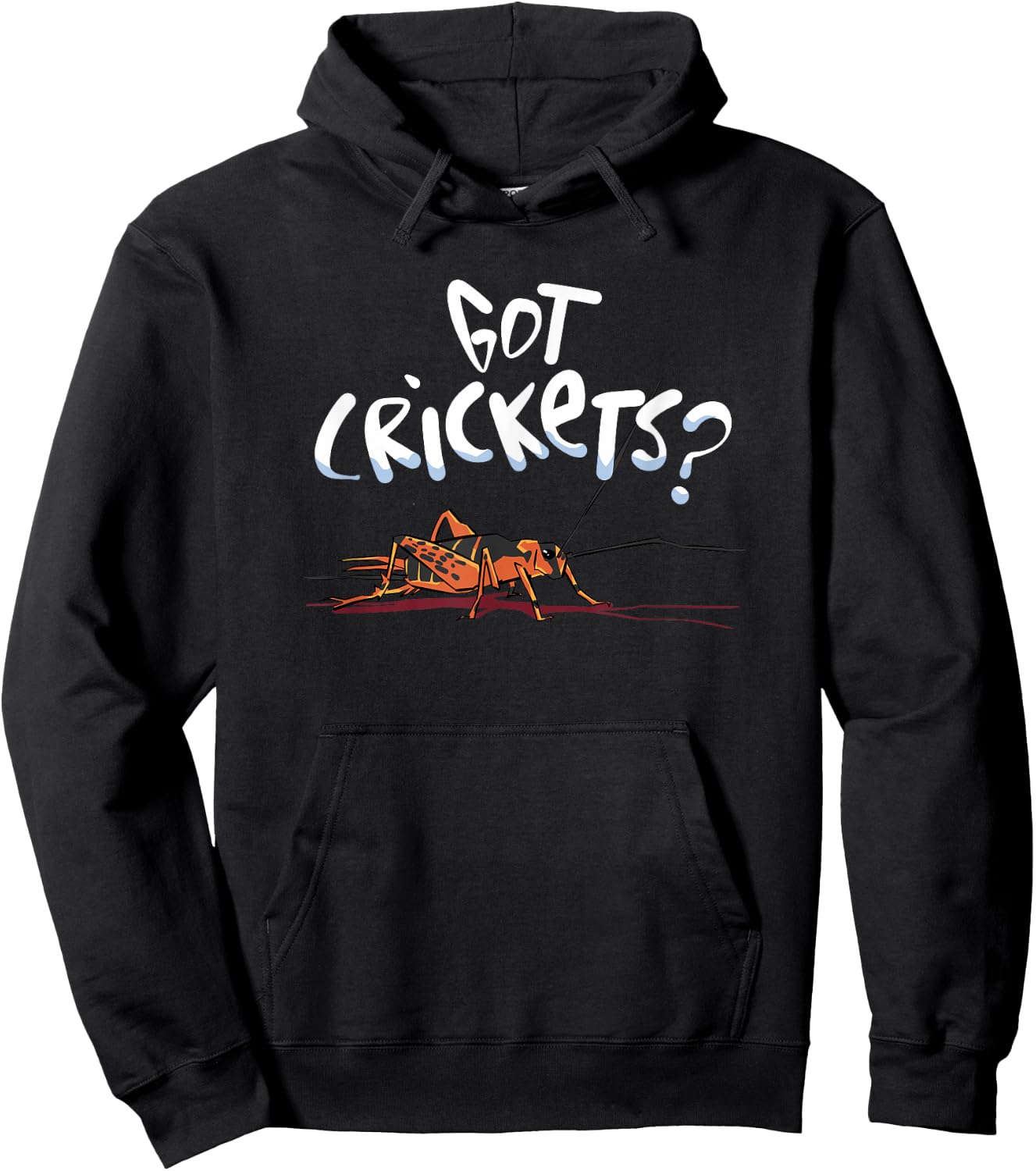 Got Crickets? - Insects Protein Superfood Lover Hoodie - Hoodie | Black