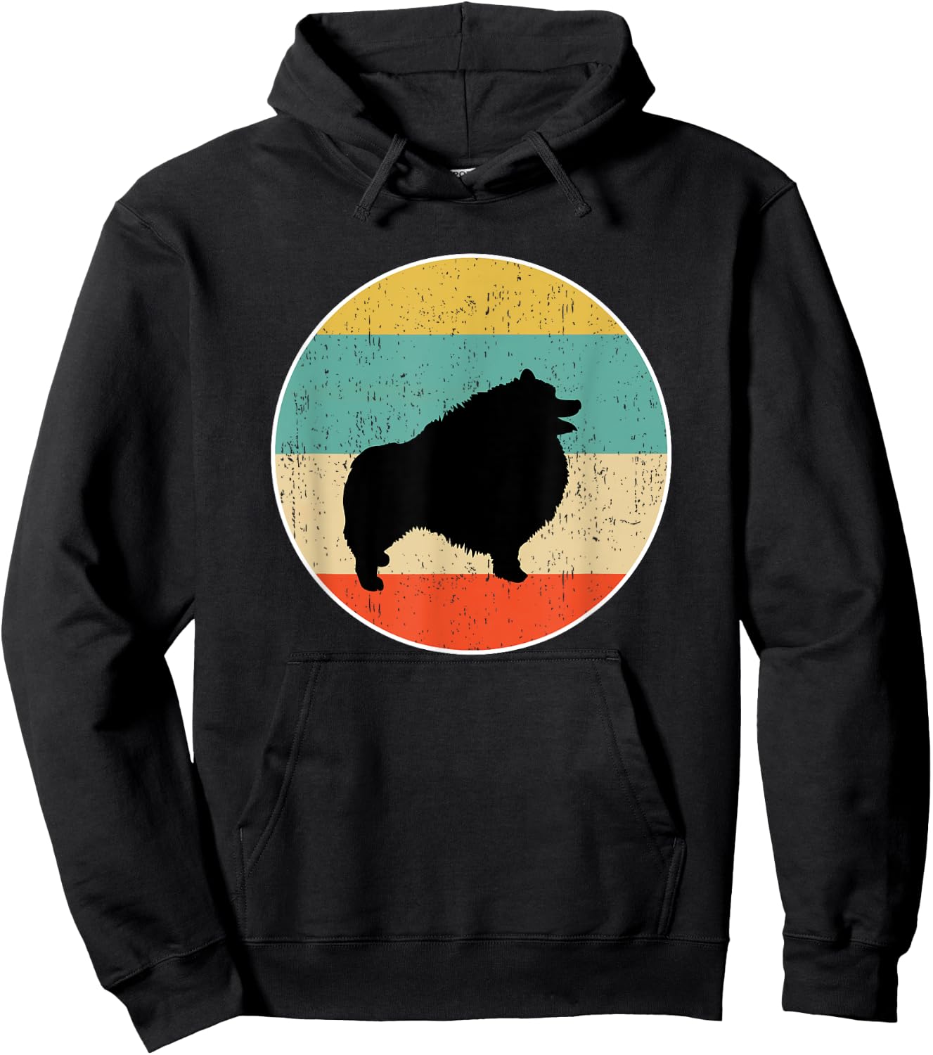 Keeshond Dog Gift Hoodie - Hoodie | Black