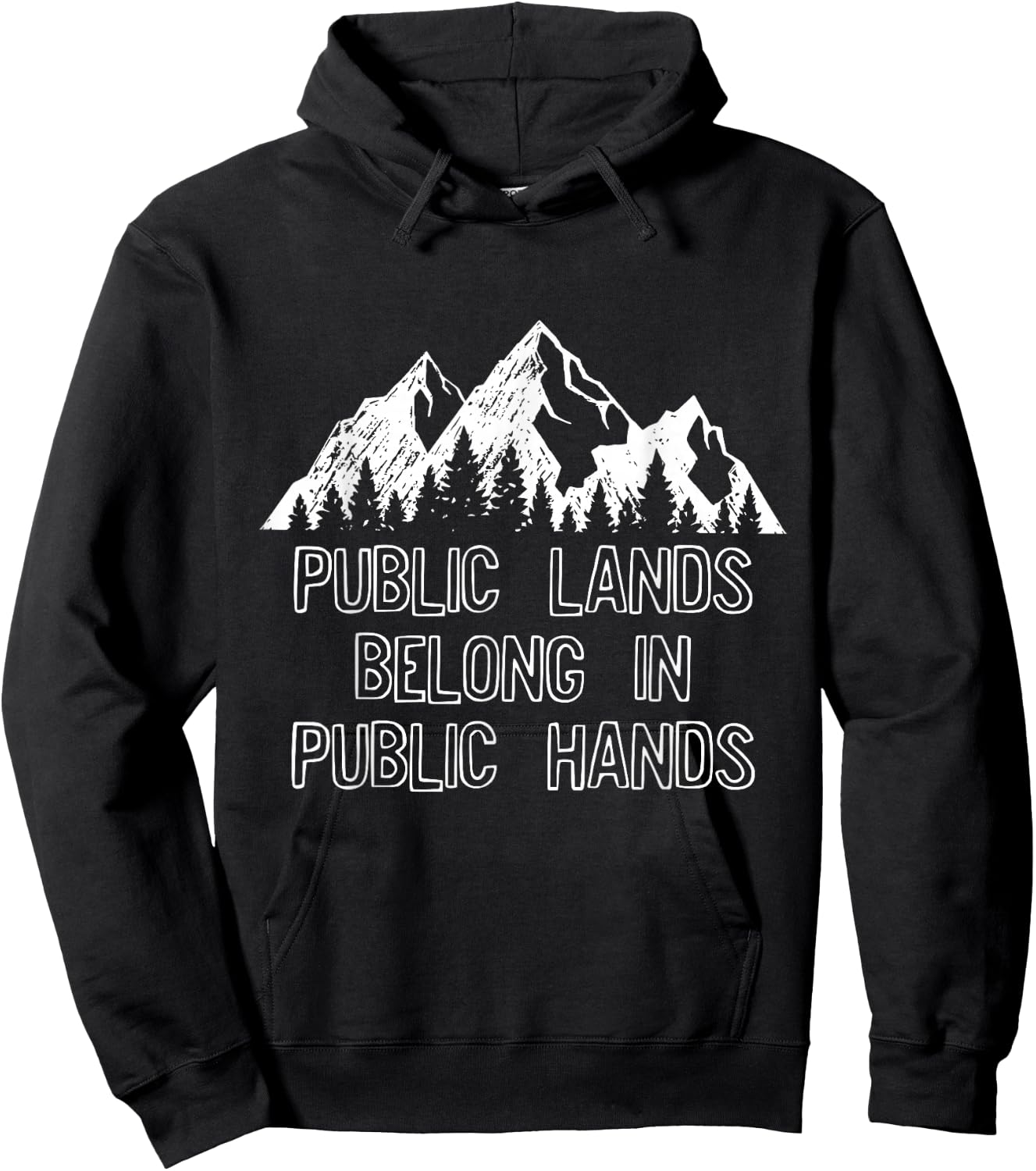 Public Landowner Gift Keep Public Hoodie - Hoodie | Black
