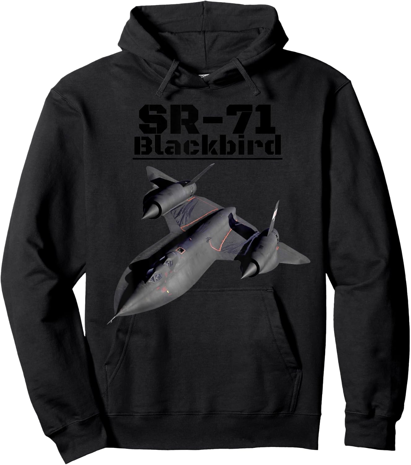 A great SR-71 Blackbird Aviation . Hoodie - Hoodie | Black