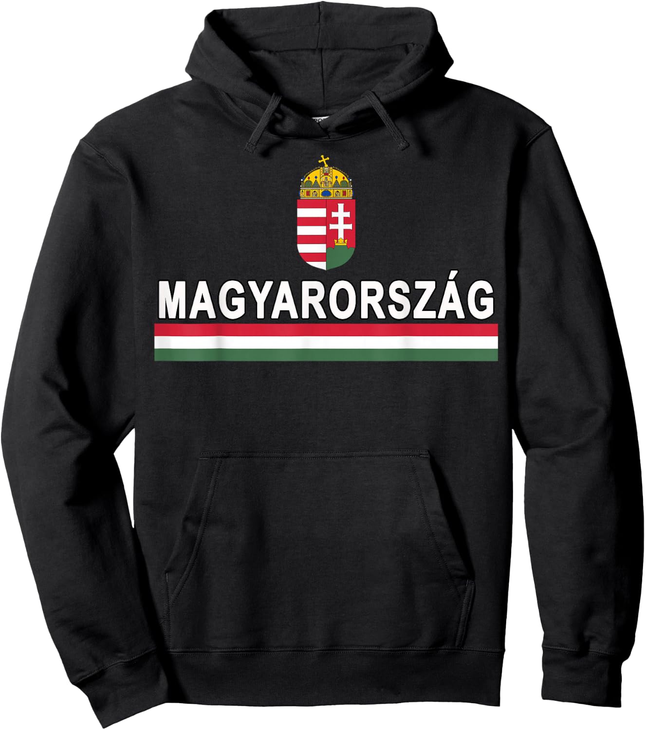 Hungarian Magyarorszag Heritage Expat Roots Hoodie - Hoodie | Black
