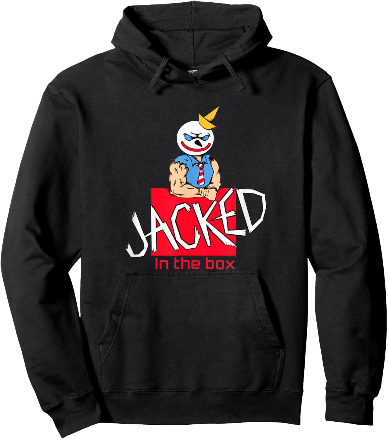 Jacked in The Box Hoodie - Hoodie | Black