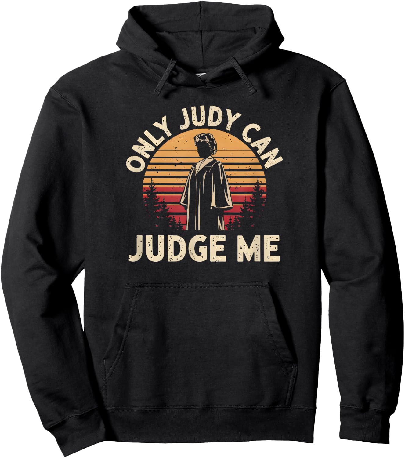 Only Judy can judge me Vintage Memes Hoodie - Hoodie | Black