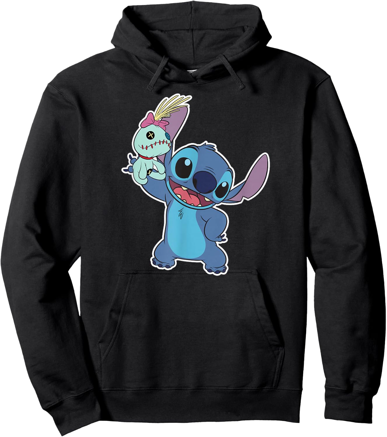 Lilo & Stitch - Dynamic Duo Hoodie - Hoodie | Black