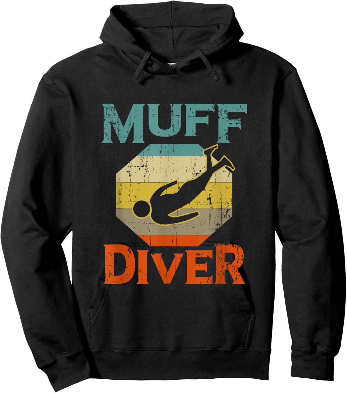 Funny Muff Diver Diving Instructor Gift Scuba Diver Hoodie - Hoodie | Black