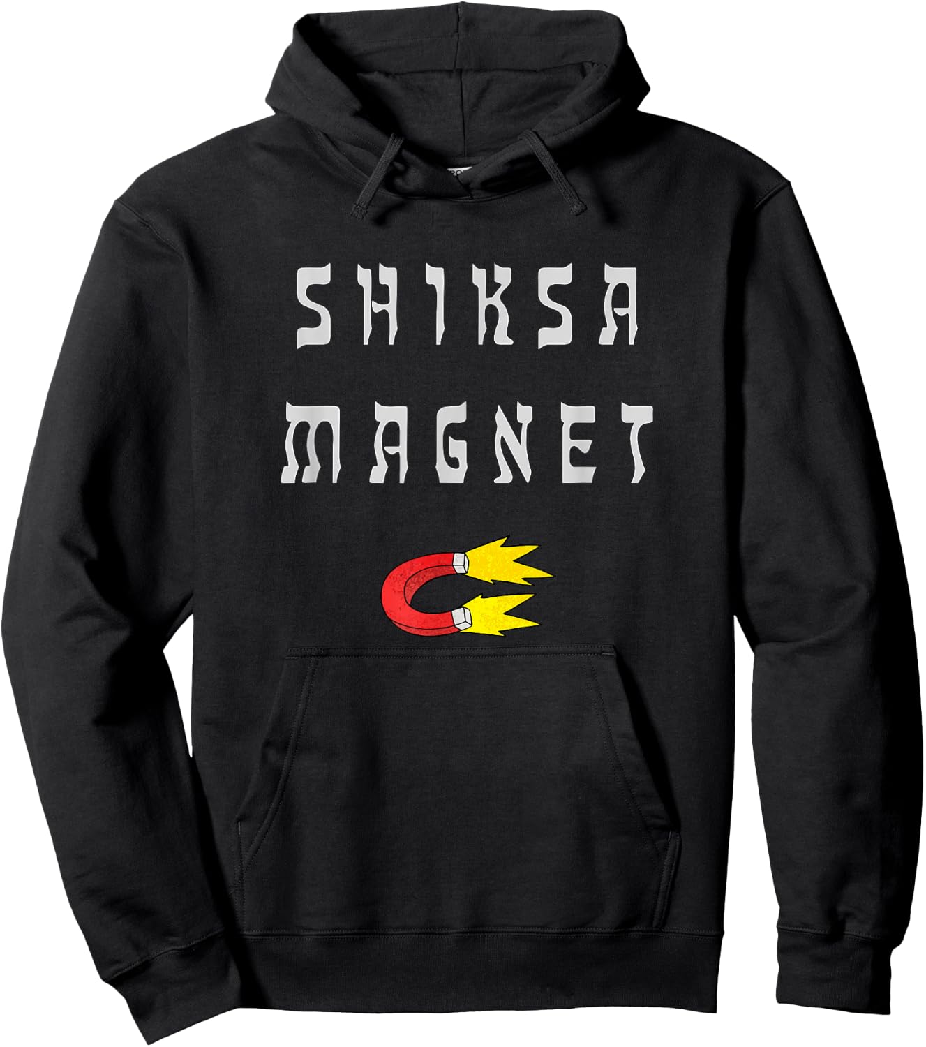Shiksa Magnet Jewish Hoodie - Hoodie | Black