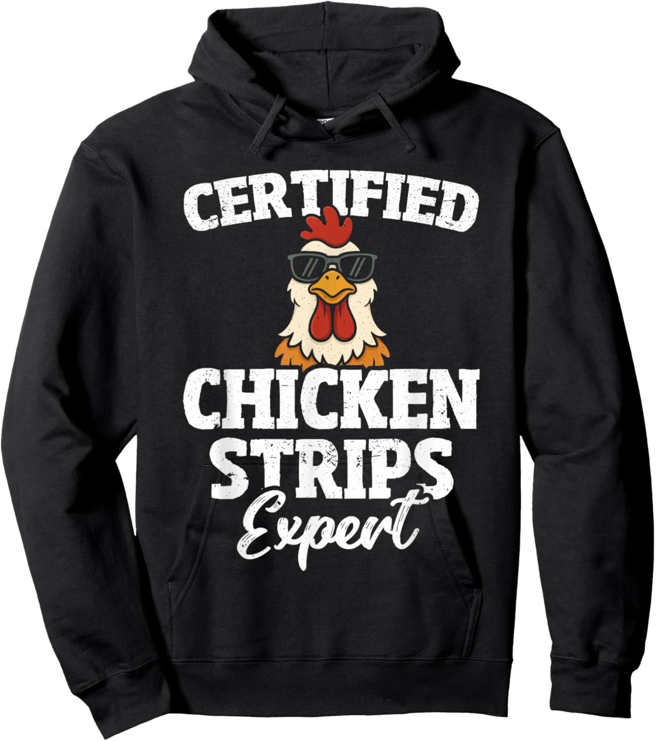 Chicken Strips Hoodie - Hoodie | Black