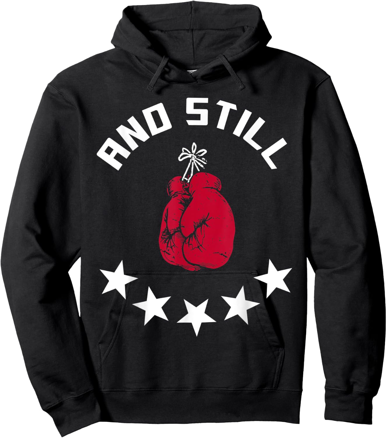 Boxing And Still Champ T shirt Hoodie - Hoodie | Black
