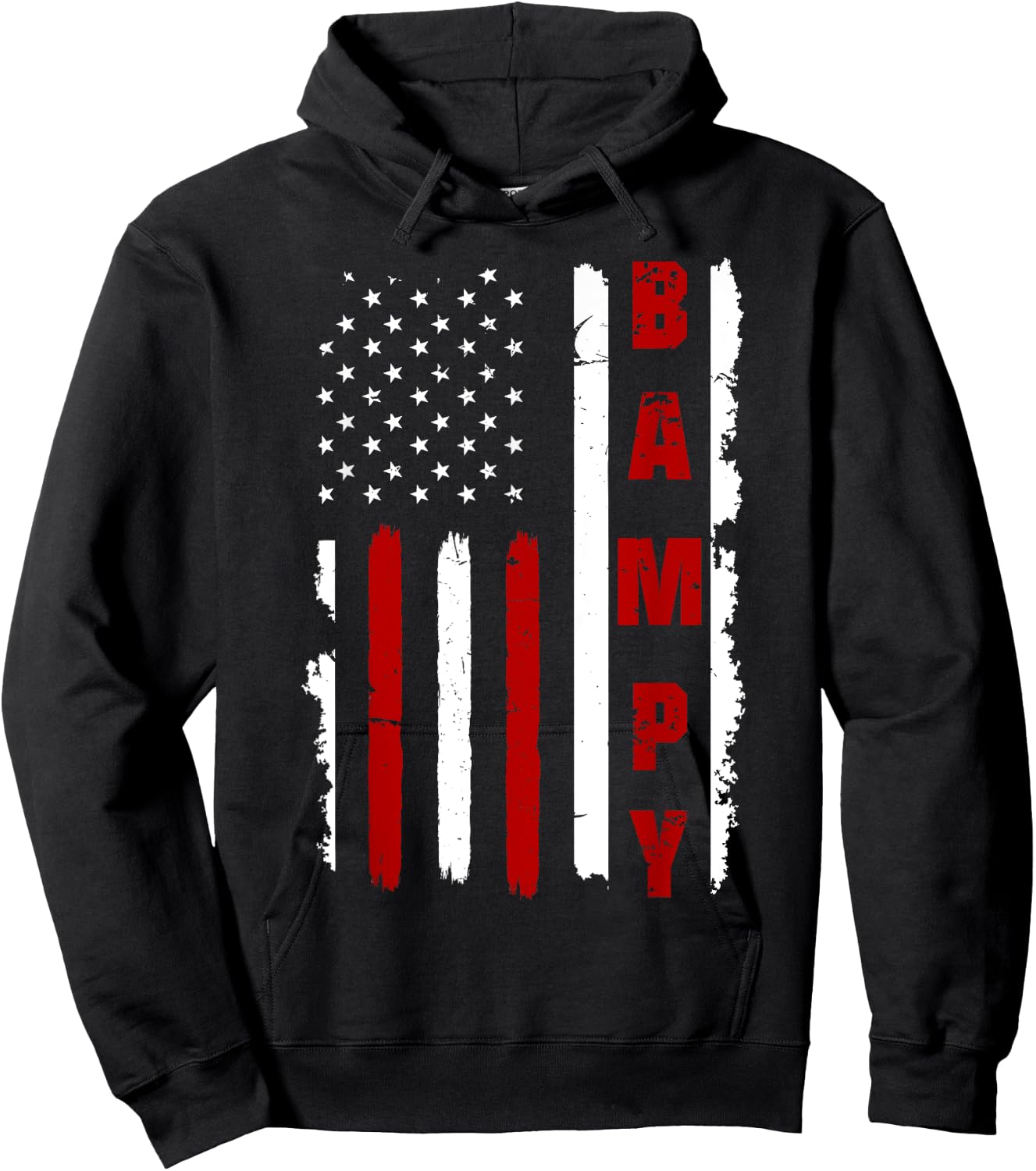Cool American Flag, Father's day Shirt for Bampy Hoodie - Hoodie | Black