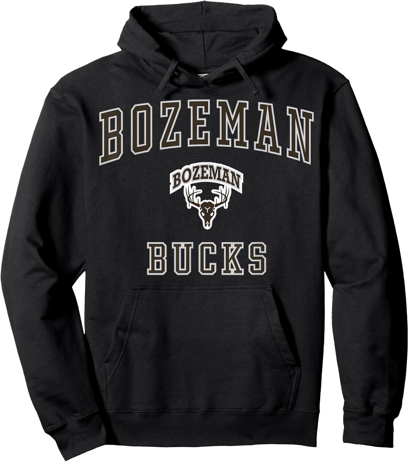 Bozeman High School Bucks C1 Hoodie - Hoodie | Black