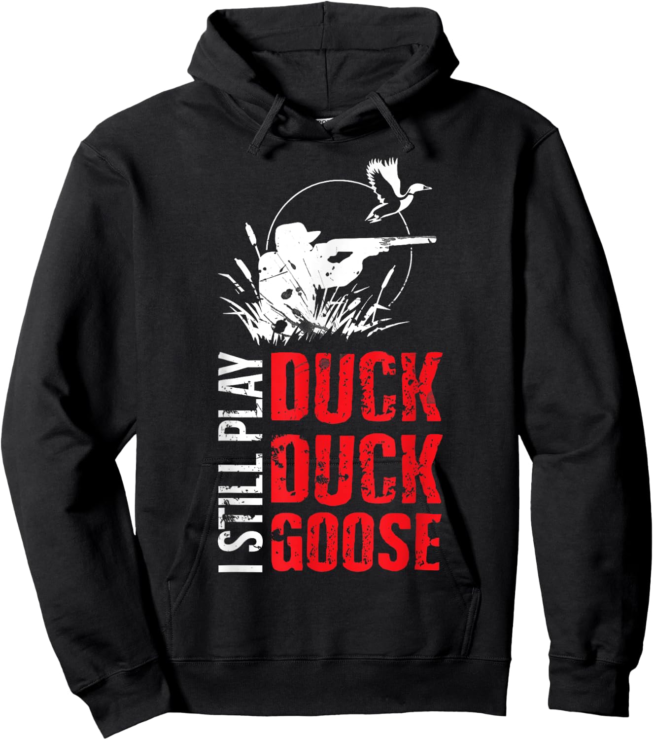 Funny Duck Hunting Hoodie - Hoodie | Black