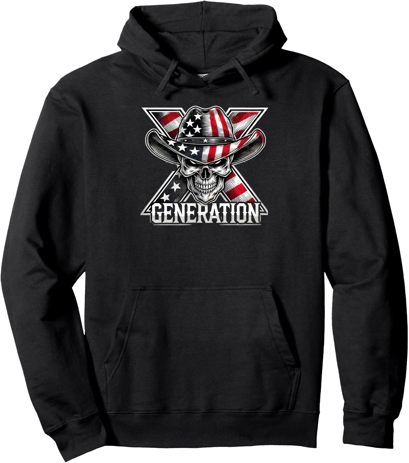 Front And Back X Generation Proud Member Of Your Feelings Hoodie - Hoodie | Black