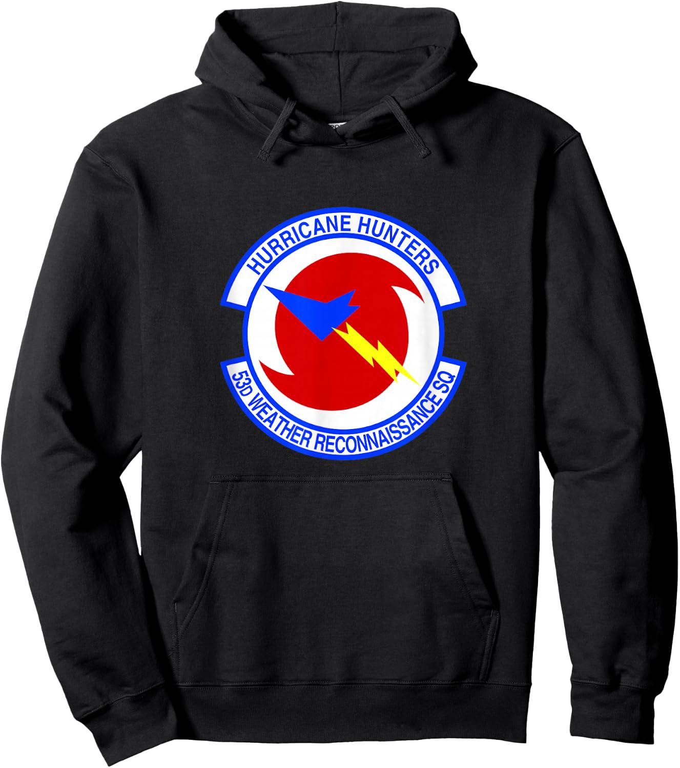 Hurricane Hunters 53d Weather Reconnaissance USAF Hoodie - Hoodie | Black
