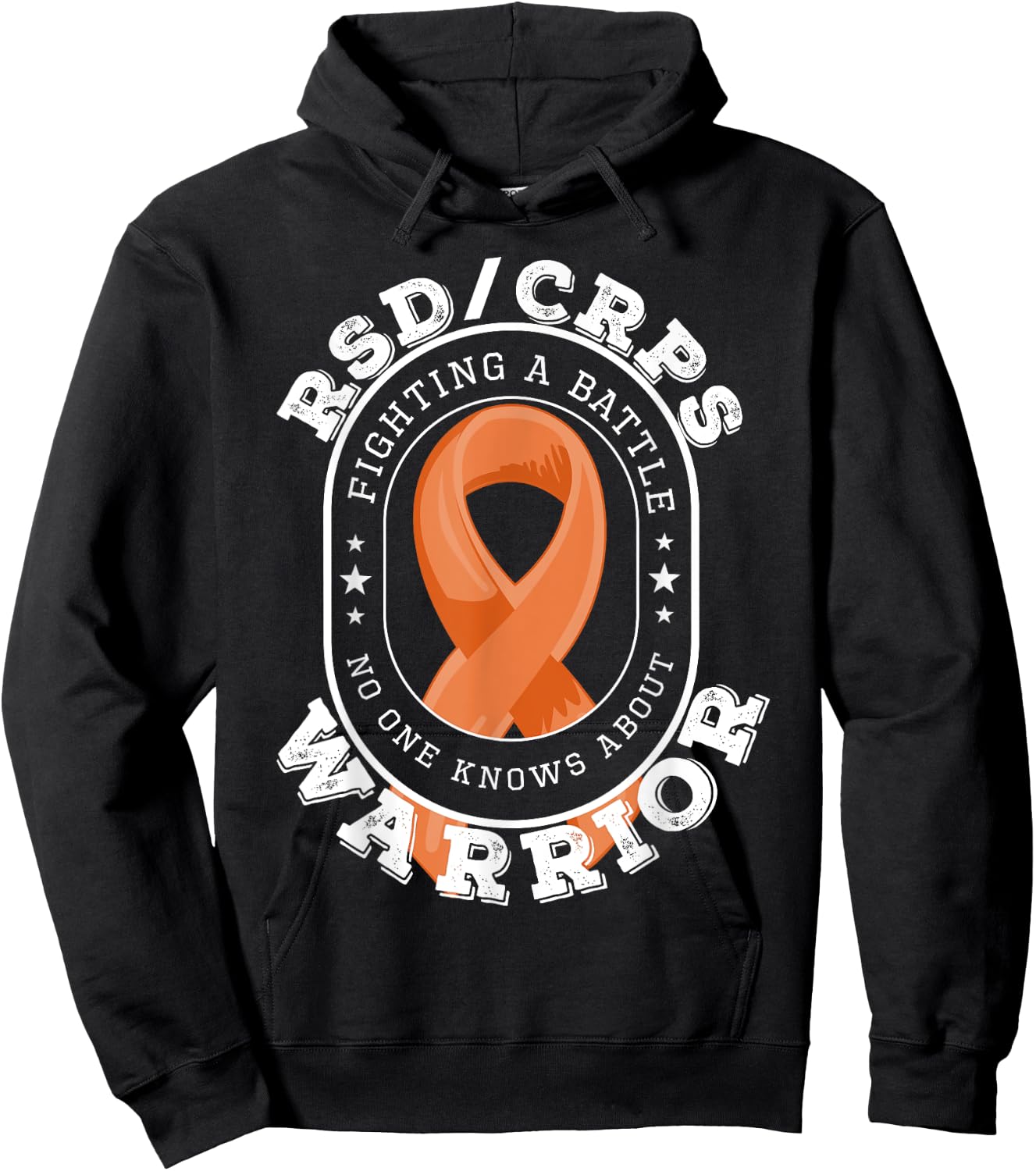 CRPS Awareness Shirt - RSD/CRPS Warrior Fighting a Battle Hoodie - Hoodie | Black