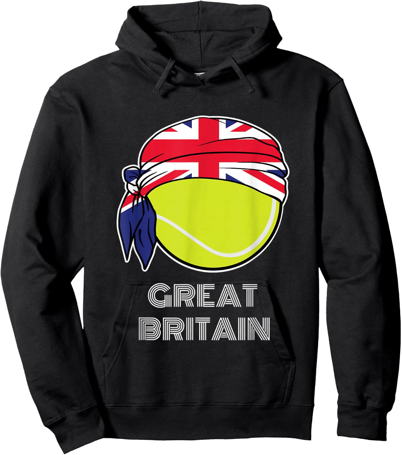 Great Britain Tennis | British Players, Fans or Coach Hoodie - Hoodie | Black