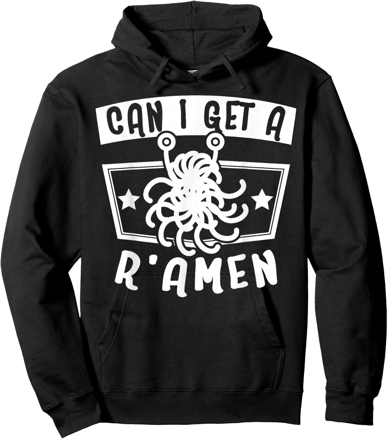 Flying Spaghetti Monster FSM Atheist Shirt Hoodie - Hoodie | Black