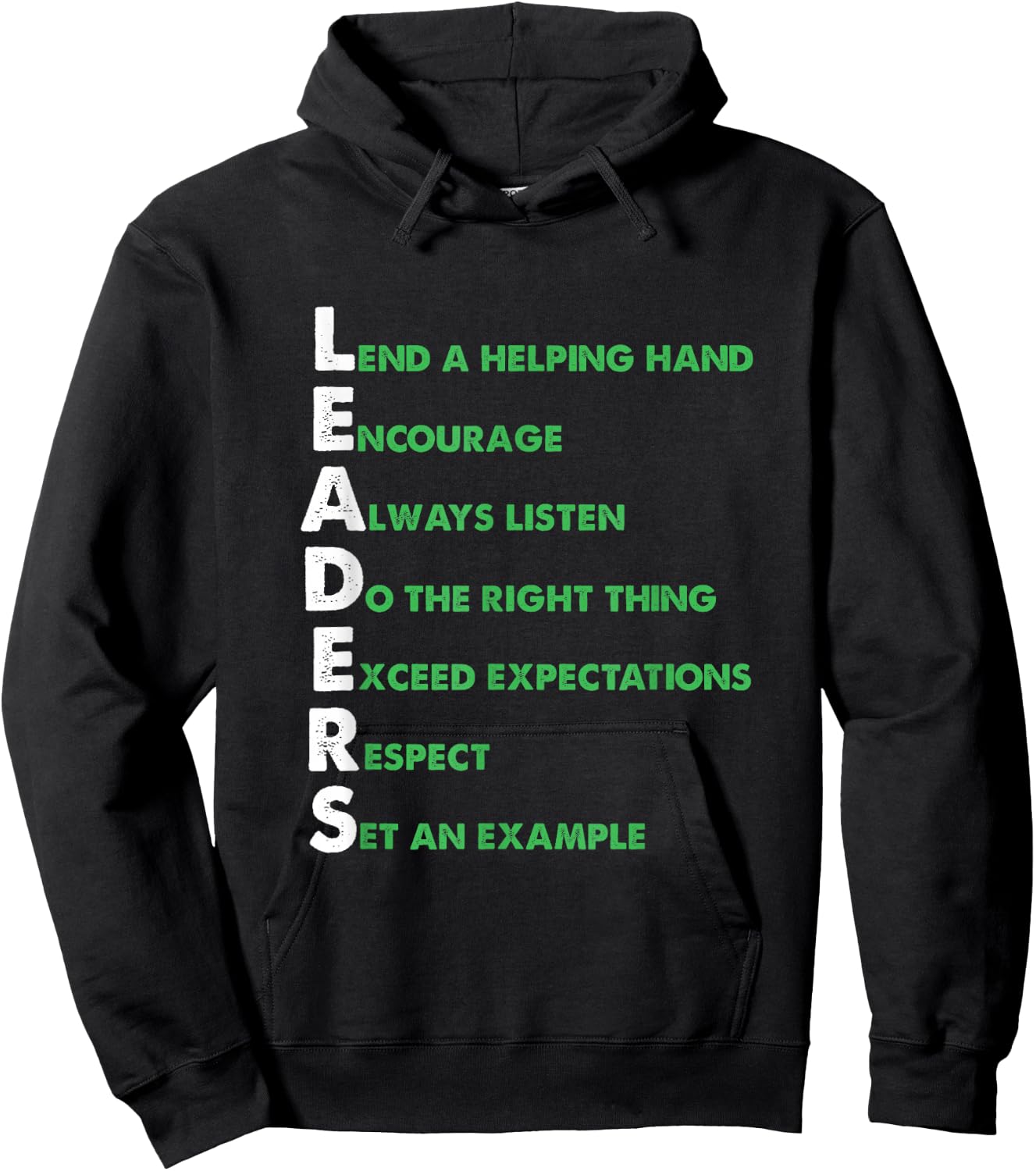 Boss Team Lead Manager Leadership Group Leaders Meaning Hoodie - Hoodie | Black