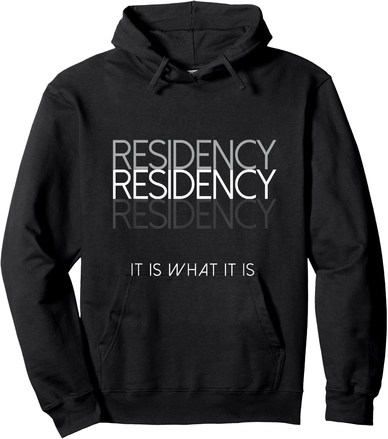 Funny Medical Resident Physician Gift Surgery Residency Hoodie - Hoodie | Black