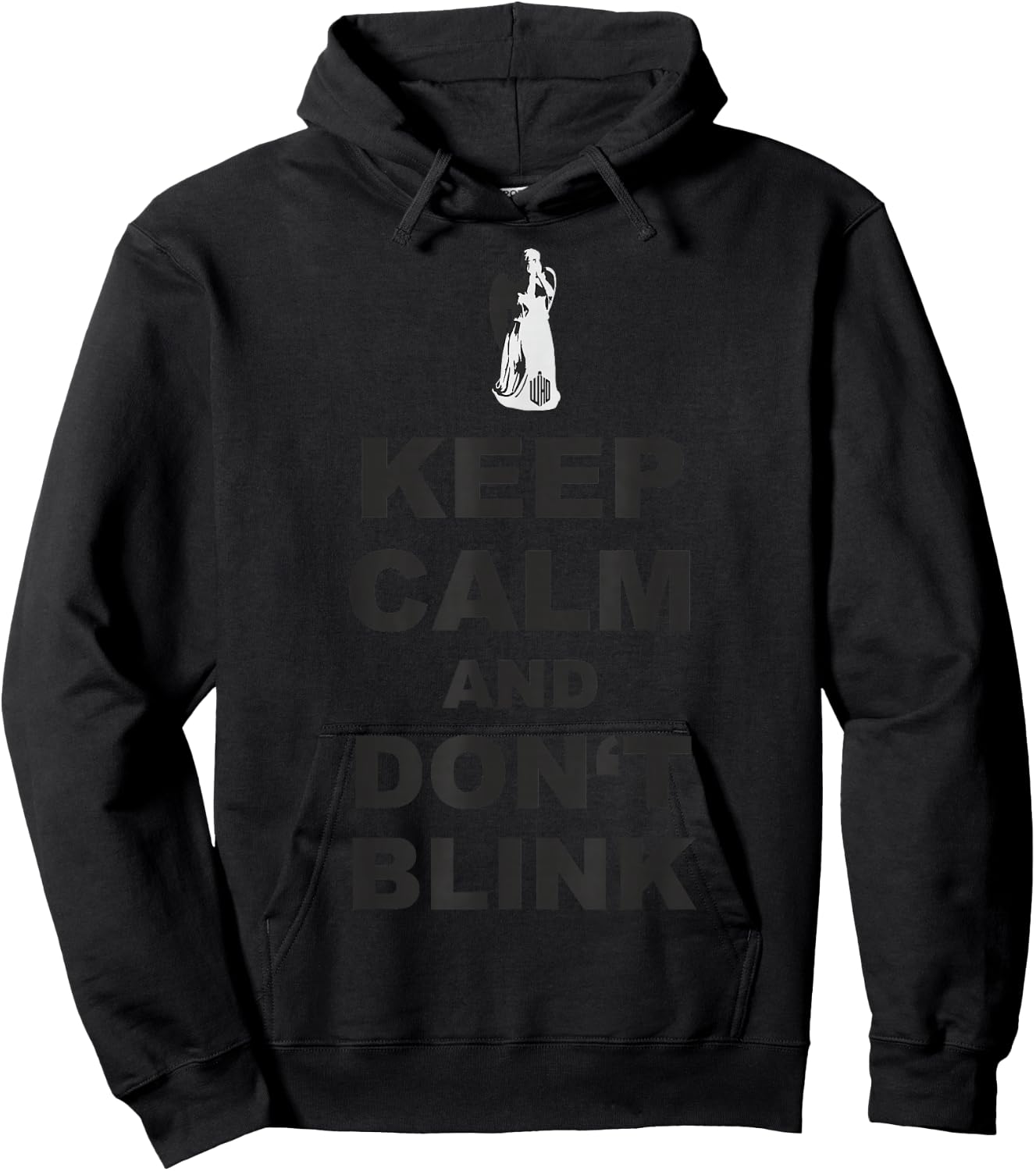 Alert - Weeping Angel - Keep Calm And Dont Blink 1 Hoodie - Hoodie | Black