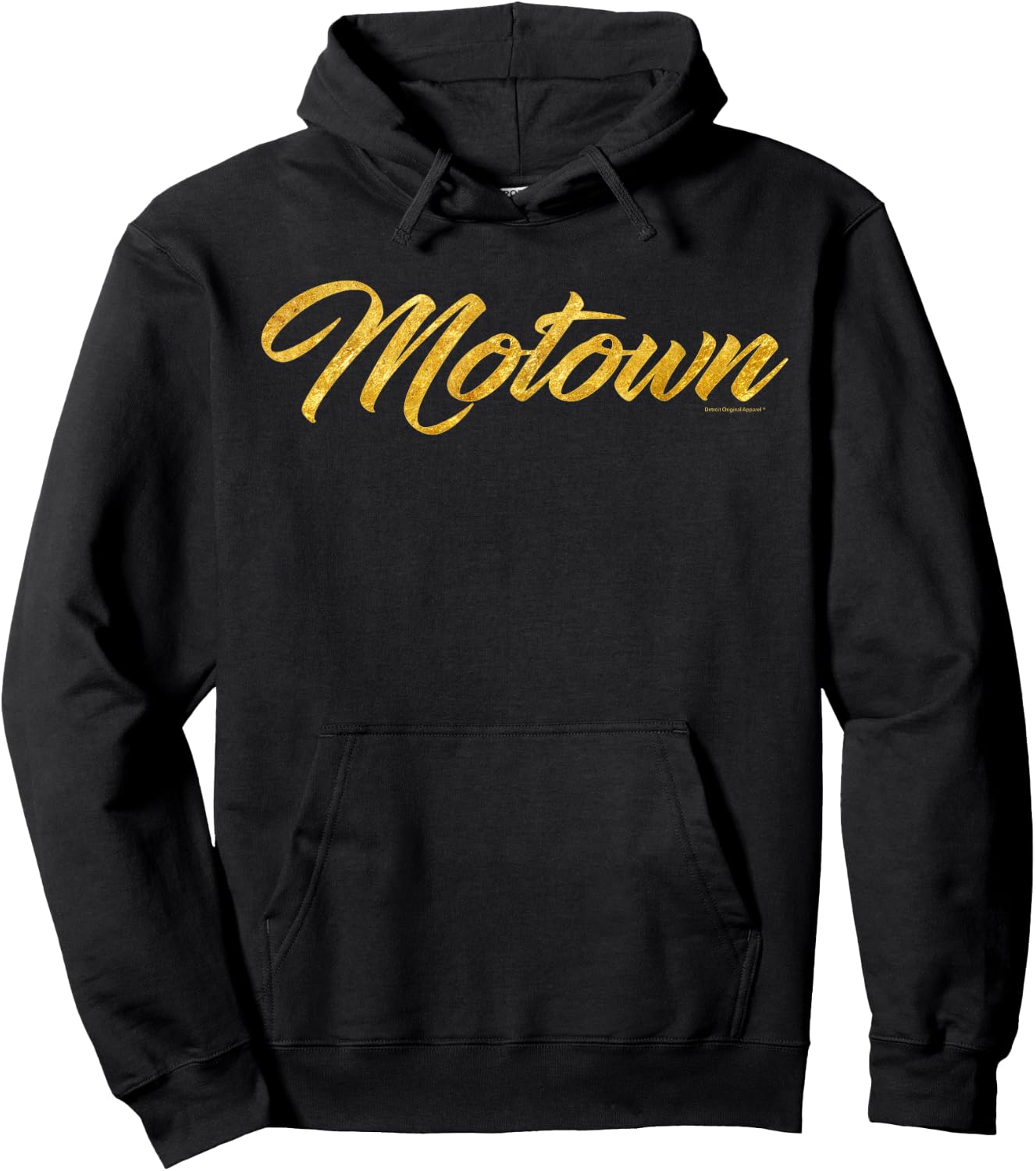 Motown Shirt, Detroit Michigan Motor City Music Hoodie - Hoodie | Black
