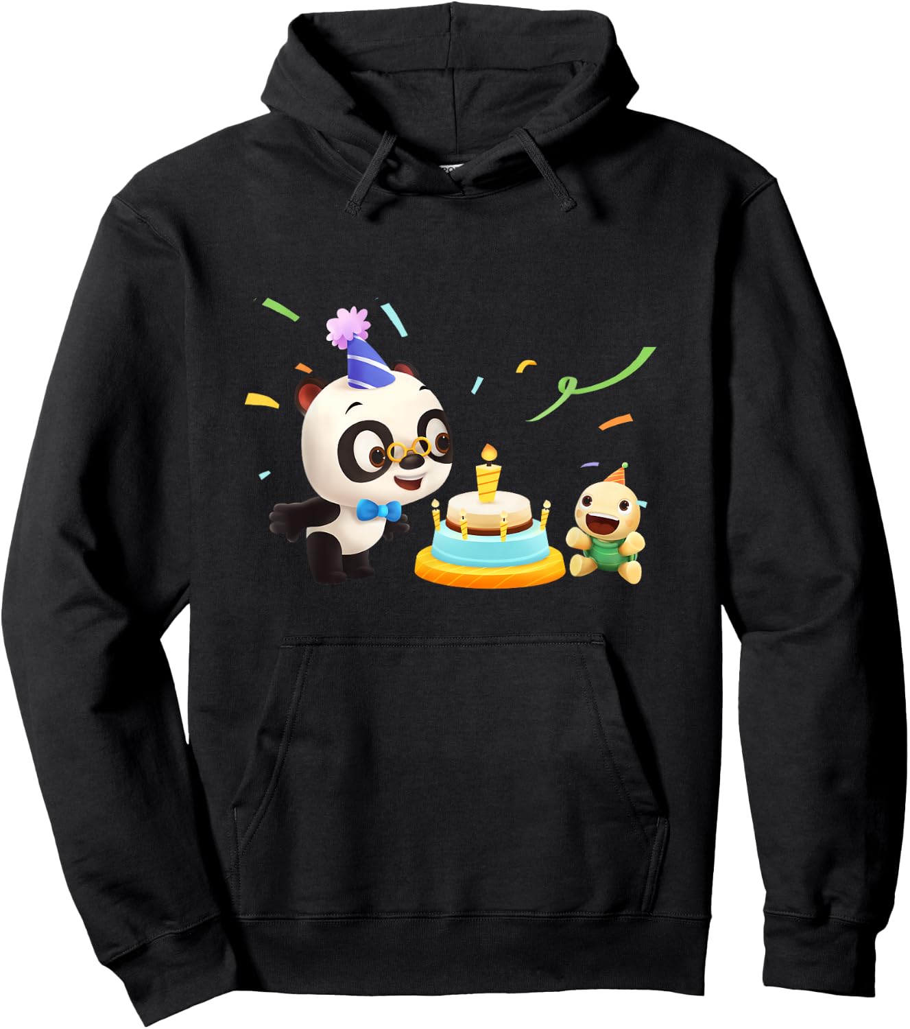 Dr. Panda Birthday Hoodie - Hoodie | Black