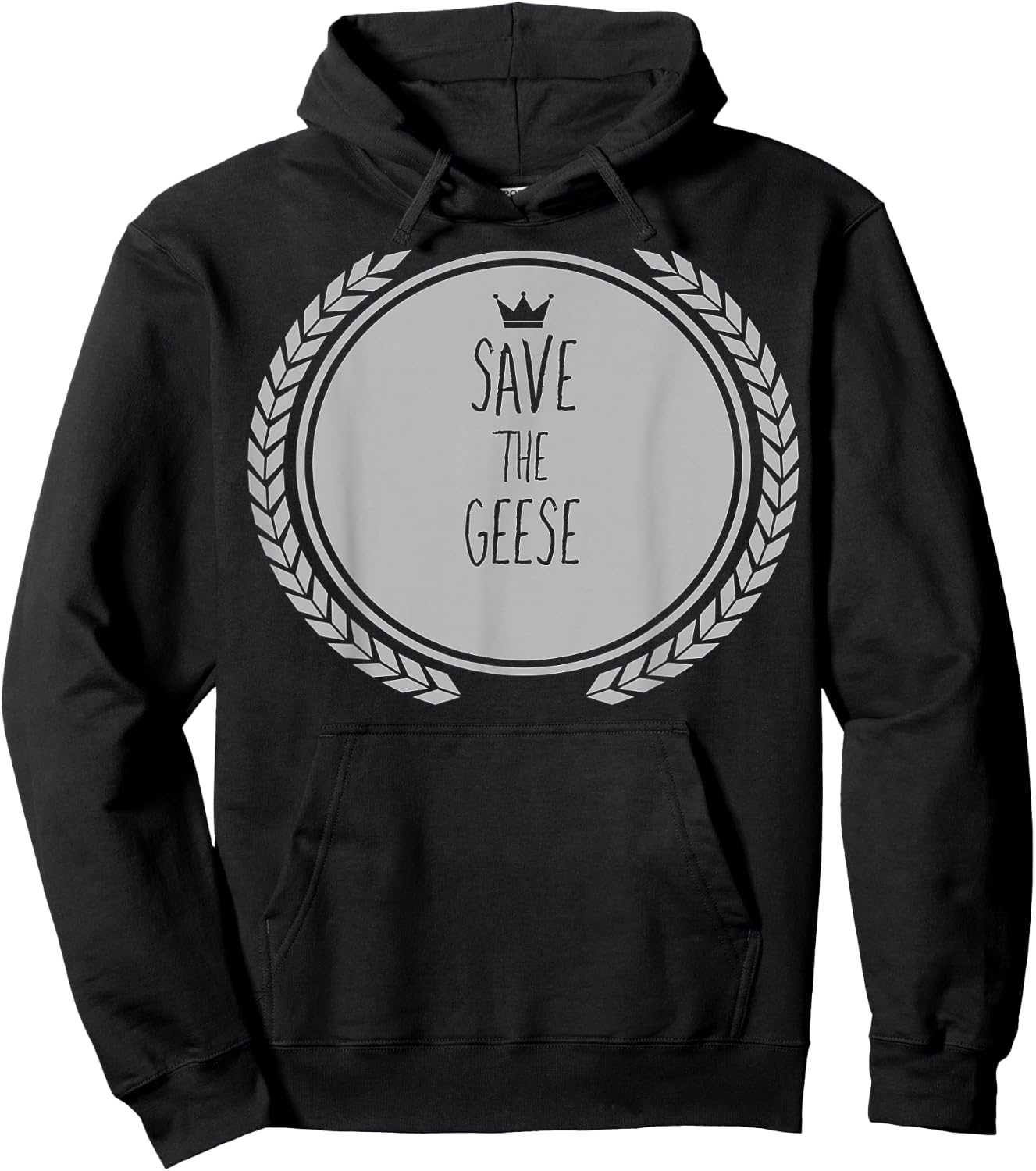 Save The Geese Animal GOOSE Hoodie - Hoodie | Black