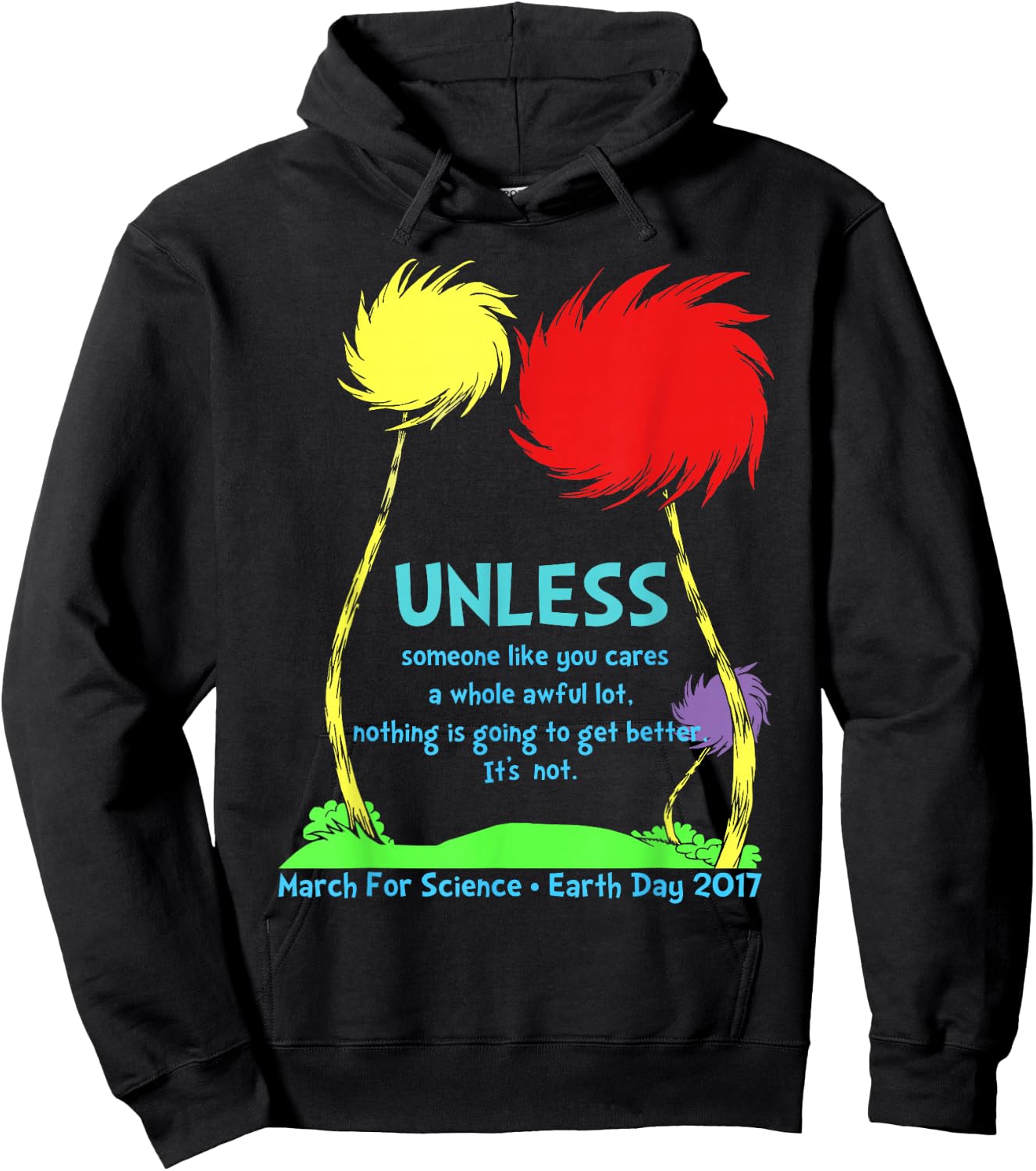 Unless March for Science Earth Day 2017 Hoodie - Hoodie | Black