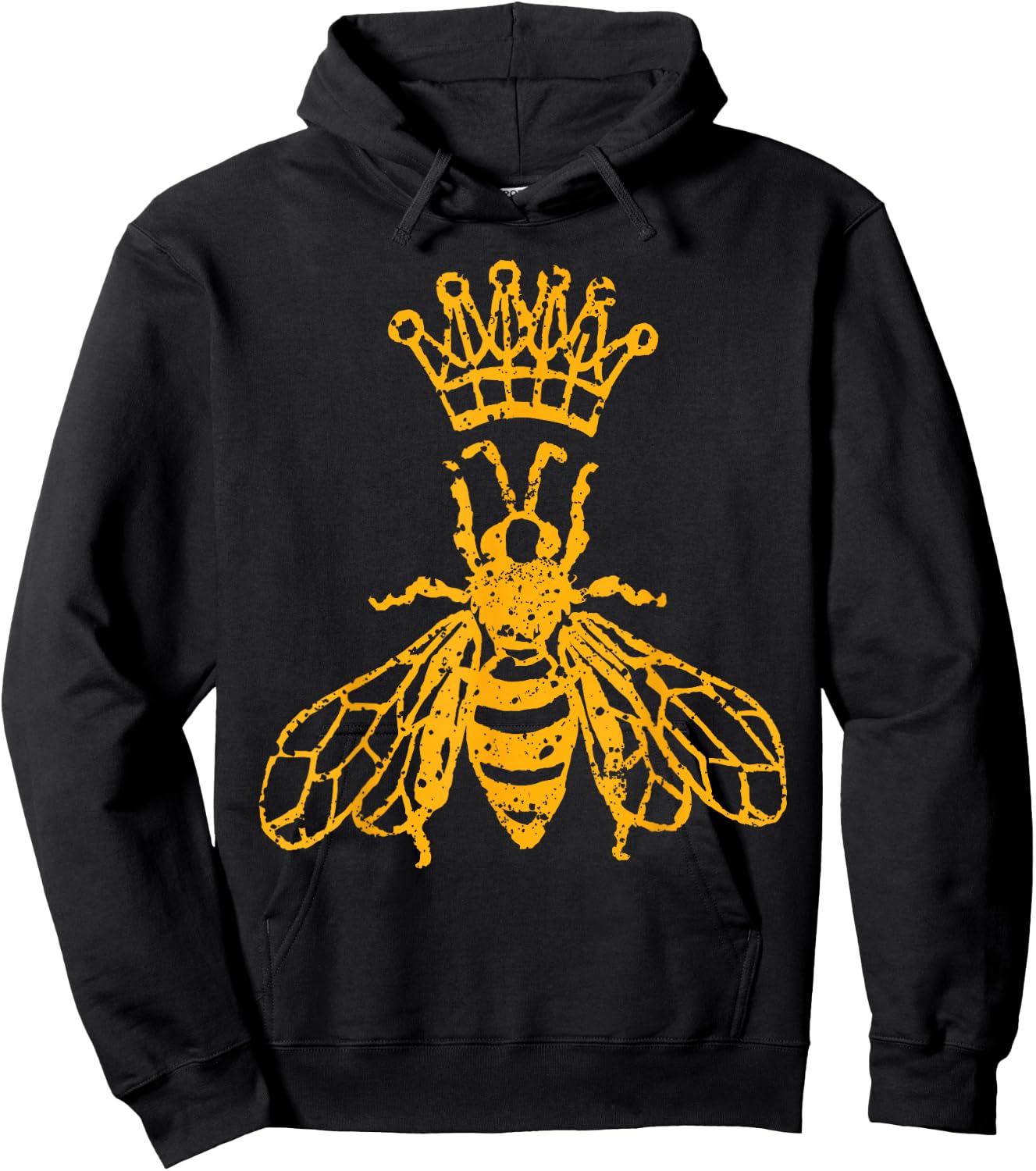 Queen Bee Beekeeping Honey Keeper Apparel Gift Hoodie - Hoodie | Black