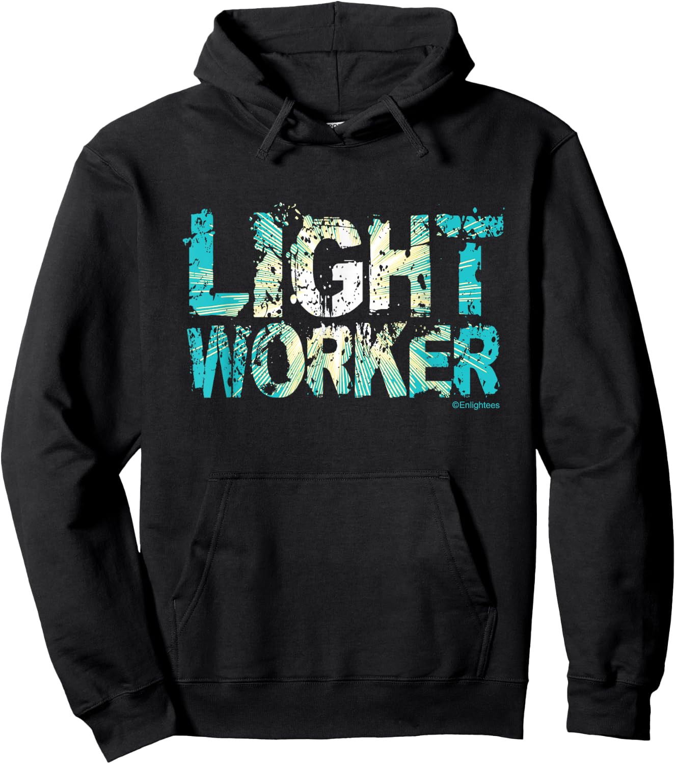 Light Worker Zen Radiance Spiritual Brilliance Yoga Life Hoodie - Hoodie | Black