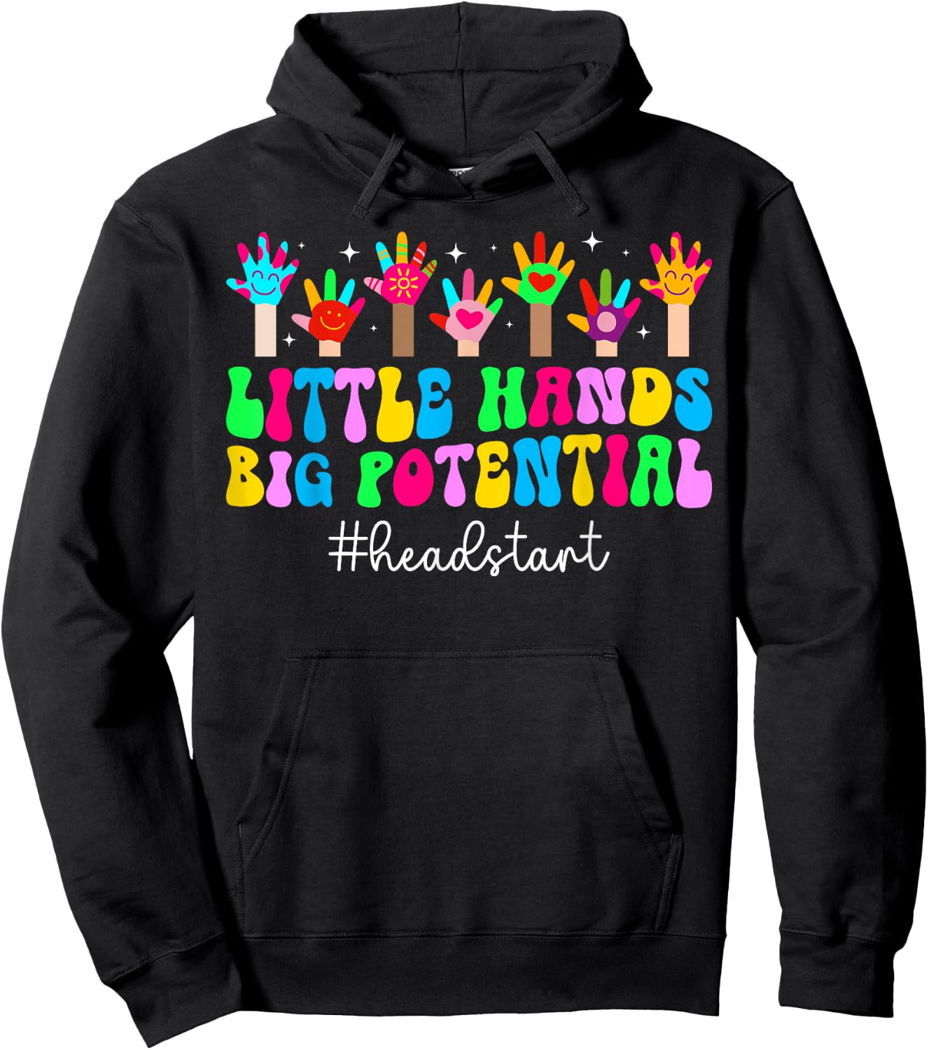 Early Head Start Student First Day Of Head Start Teacher Hoodie - Hoodie | Black